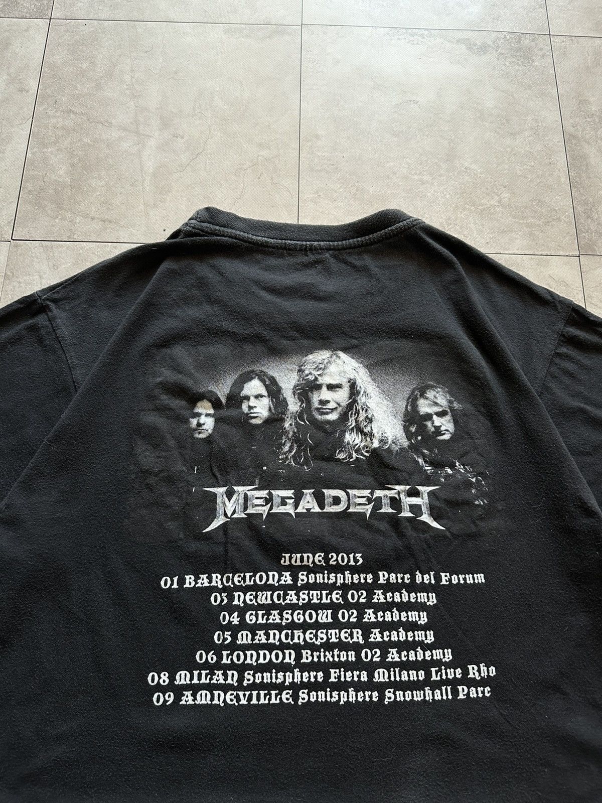 Band Tees Vintage 00’s Megadeth I Want You Band Rock Black T-Shirt M Size US M / EU 48-50 / 2 - 8 Thumbnail