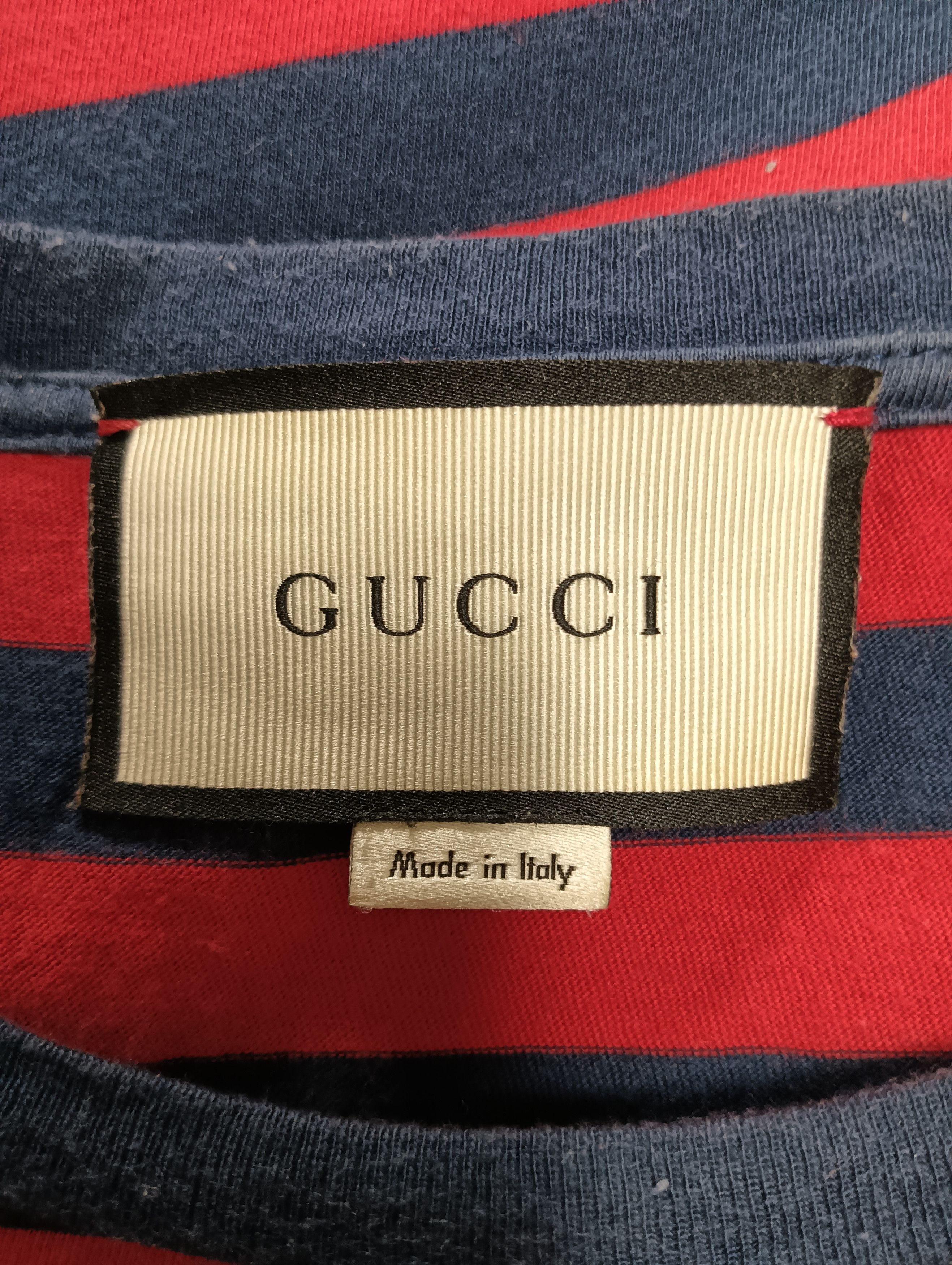 Gucci Heart Dagger Appliqué Tee Size US M / EU 48-50 / 2 - 4 Thumbnail