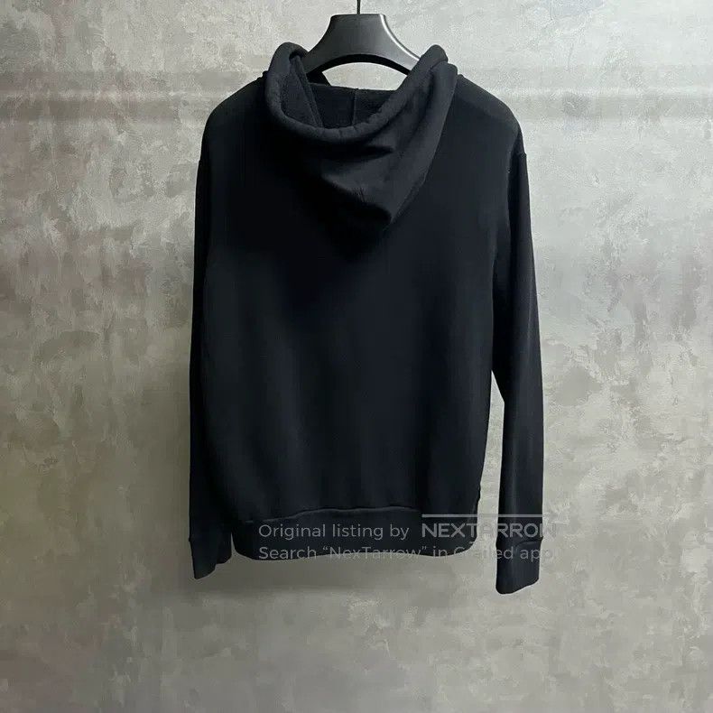 Louis Vuitton Louis Vuitton Black Solid Logo Print Long Sleeve Hoodie Size US M / EU 48-50 / 2 - 5 Thumbnail
