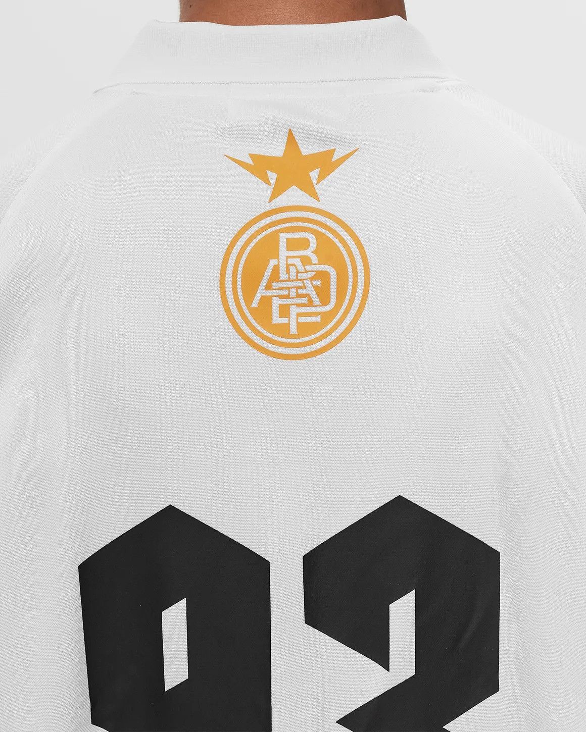 Bape BAPE MULTI LOGO RELAXED FIT SOCCER JERSEY Size US XL / EU 56 / 4 - 5 Thumbnail