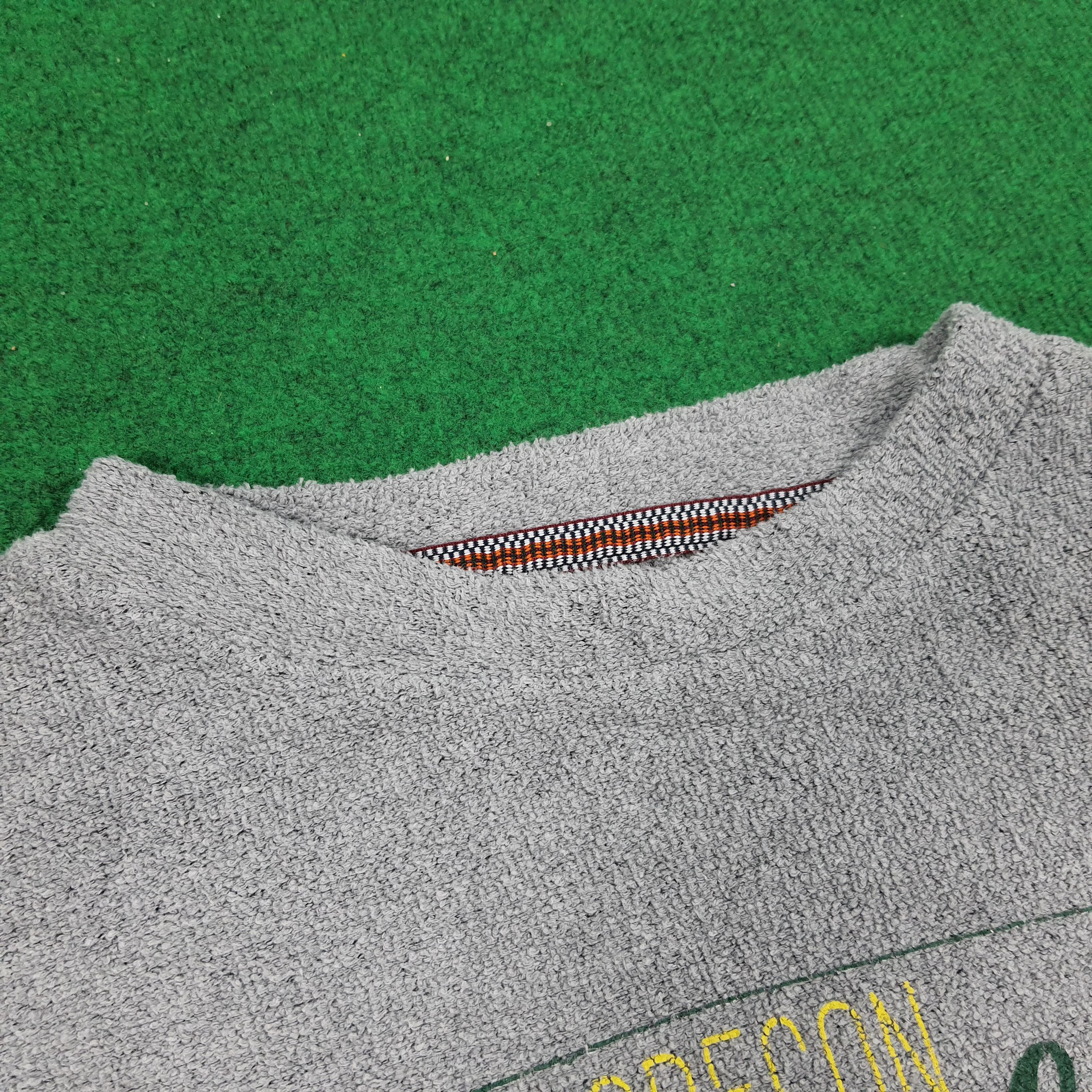 NFL × Vintage Vintage NFL Oregon Ducks Team Sweatshirt Size US XL / EU 56 / 4 - 4 Thumbnail