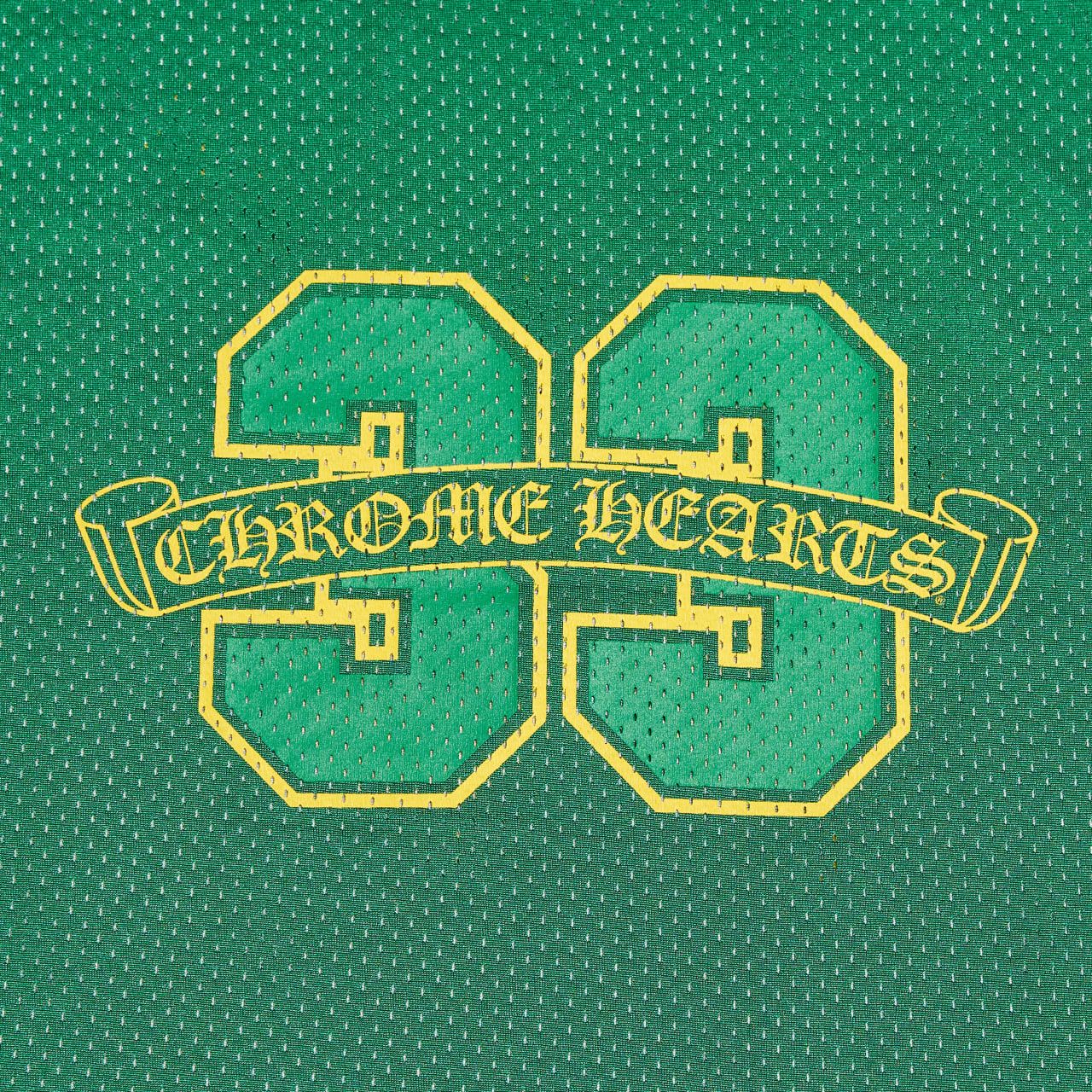 Chrome Hearts CHROME HEARTS Mesh Reversible Basketball Jersey GREEN/WHITE Size US L / EU 52-54 / 3 - 7 Thumbnail