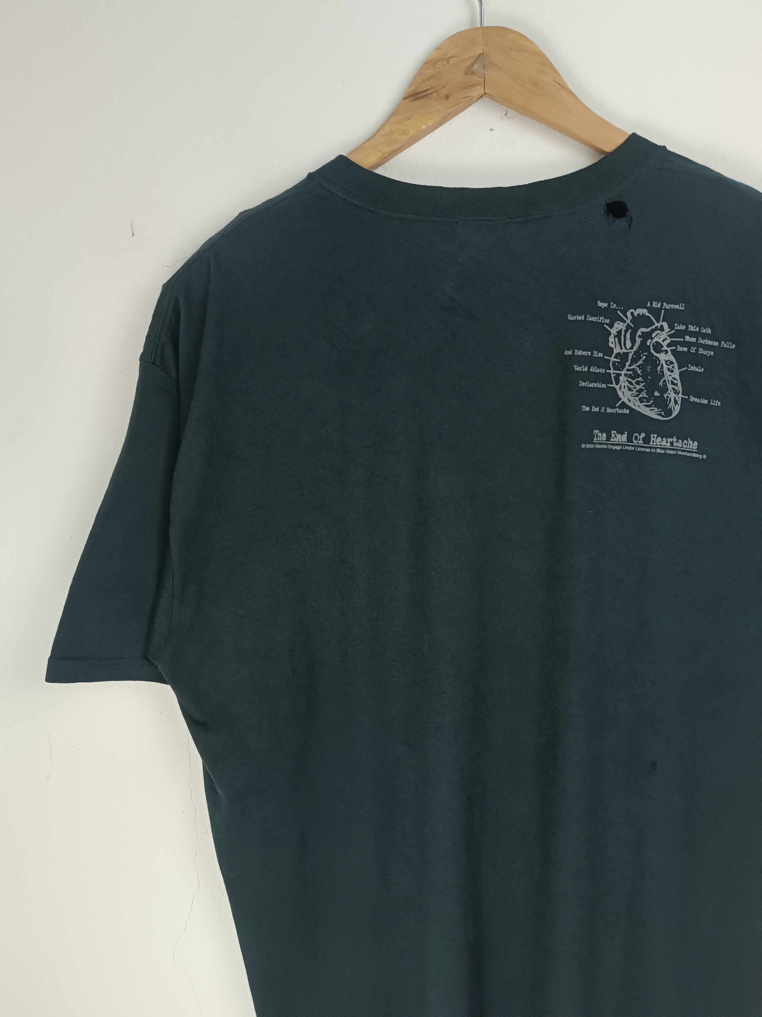 Band Tees THRASHED FADED VINTAGE Y2K KILLSWITCH ENGAGE TEE TRIVIUM Size US XL / EU 56 / 4 - 12 Thumbnail