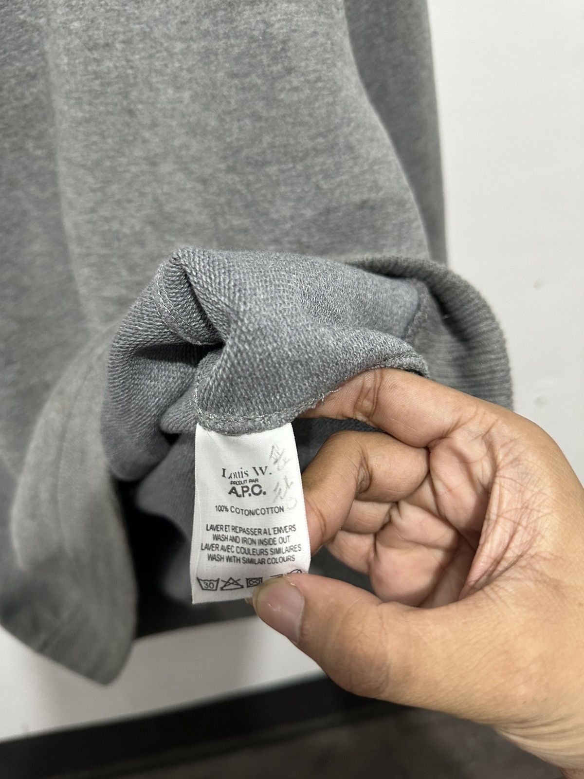 A.P.C. × Louis W. A.P.C x Louis W. Turtleneck Sweatshirt Size US XL / EU 56 / 4 - 8 Thumbnail