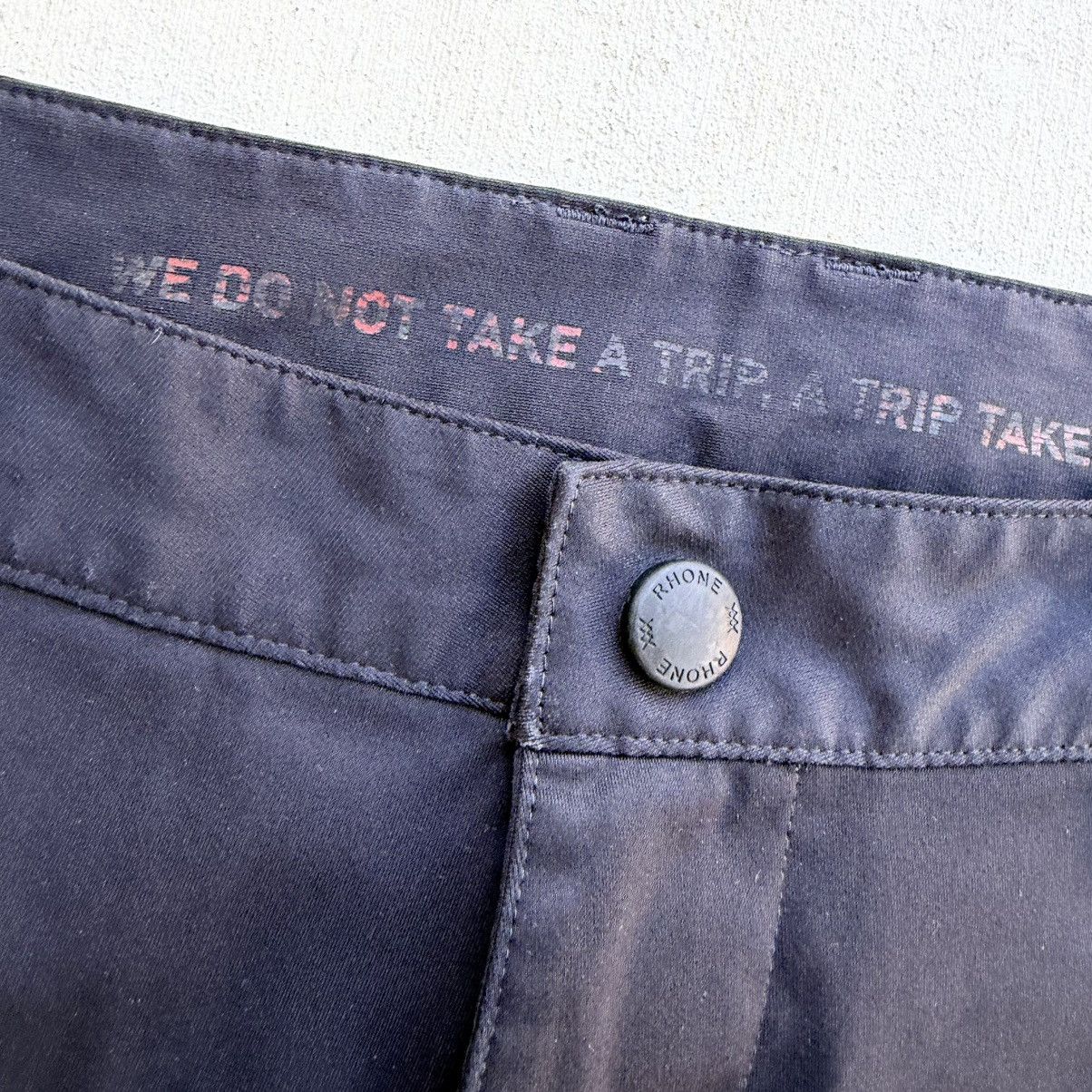 Rhone Rhone Pants Mens 31 Black Slim Fit Tech Performance Commuter Size US 31 - 3 Thumbnail