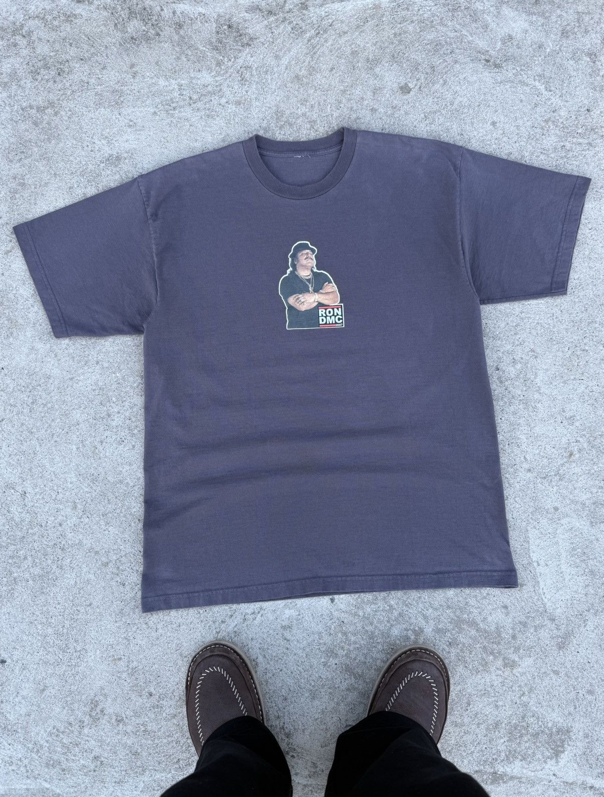 Vintage Vintage 90’s Porn Star Ron DMC Men’s Graphic T-Shirt Size XL Size US XL / EU 56 / 4 - 1 Thumbnail