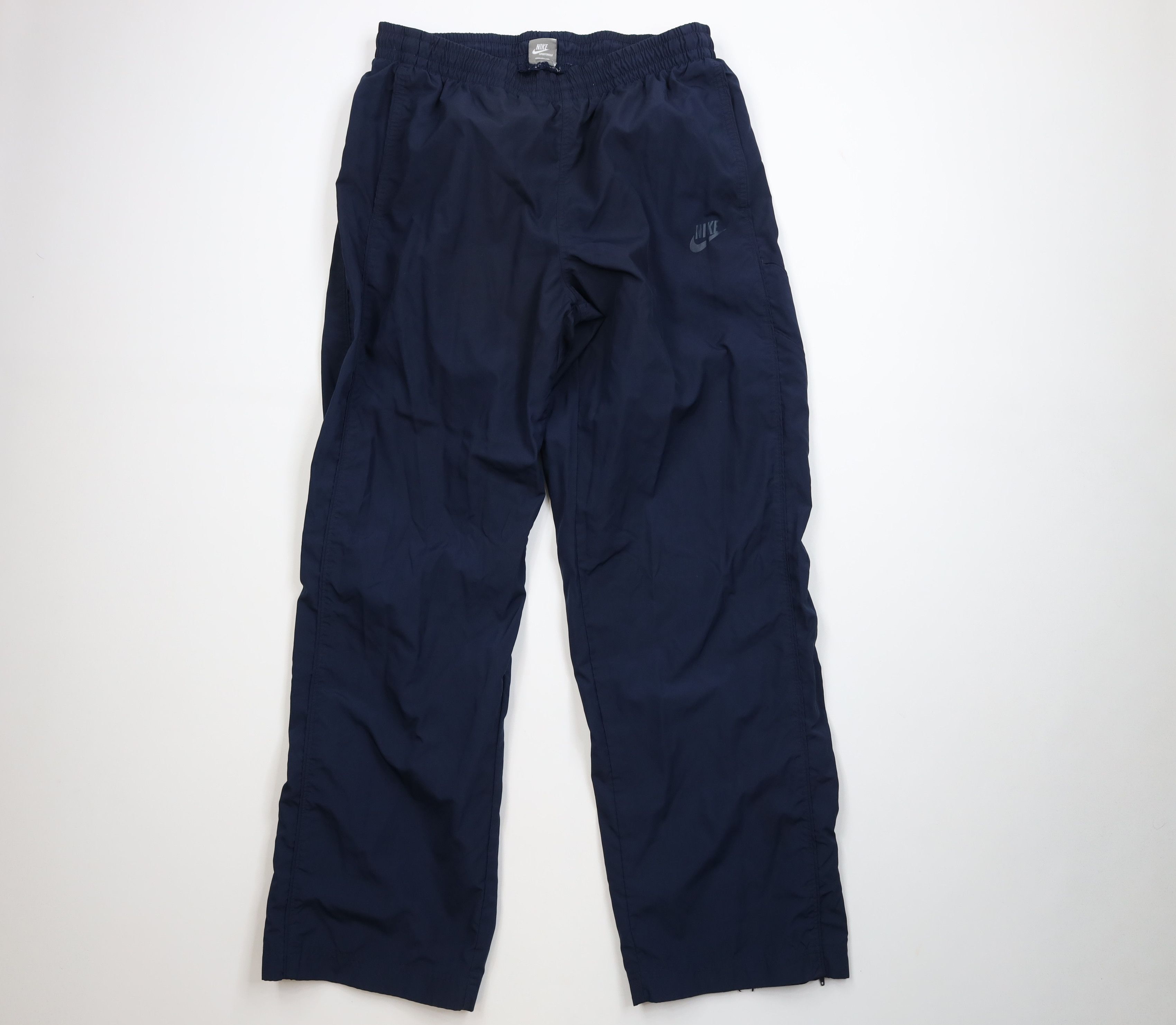 Nike Vintage Nike Scott Mini Swoosh Wide Leg Windbreaker Pants Size US 38 / EU 54 - 1 Thumbnail
