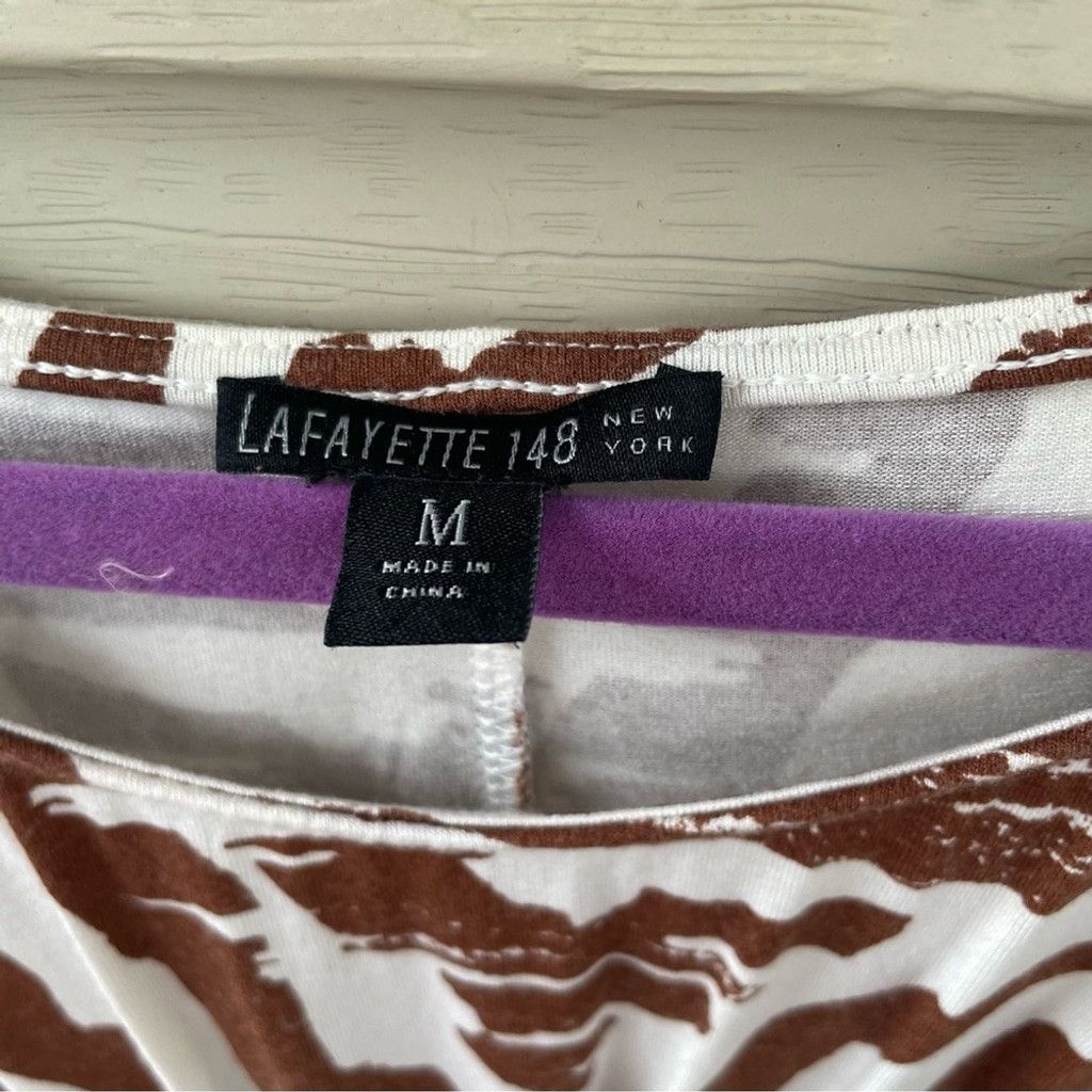 Lafayette 148 Lafayette 148 Gathered Center Blouse Size M Size M / US 6-8 / IT 42-44 - 6 Thumbnail
