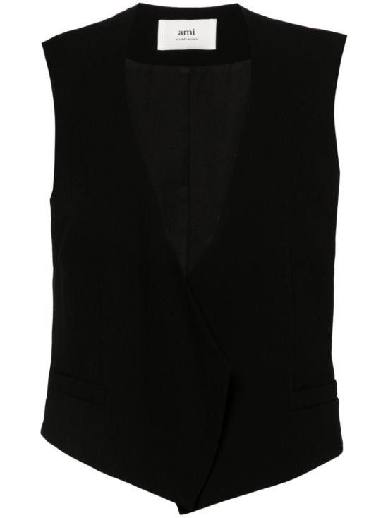 AMI AMI Women Jackets FBV757 WV0039001 Black Size S / US 4 / IT 40 - 1 Thumbnail