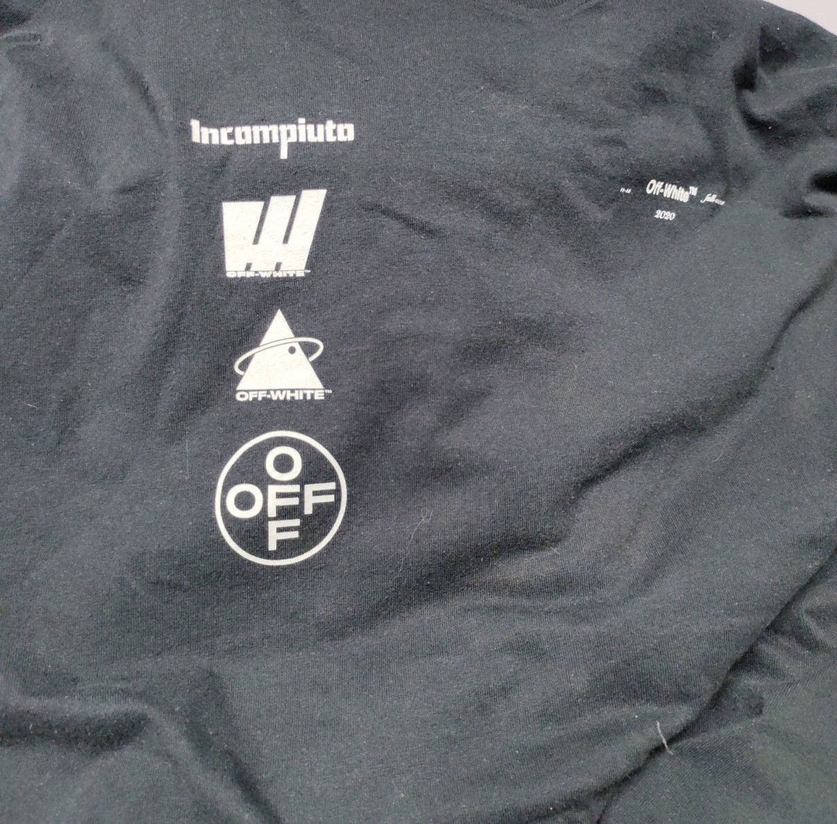 Off-White 19AW Off-White Diag Mariana Double Tee Hoodie Size US M / EU 48-50 / 2 - 4 Thumbnail