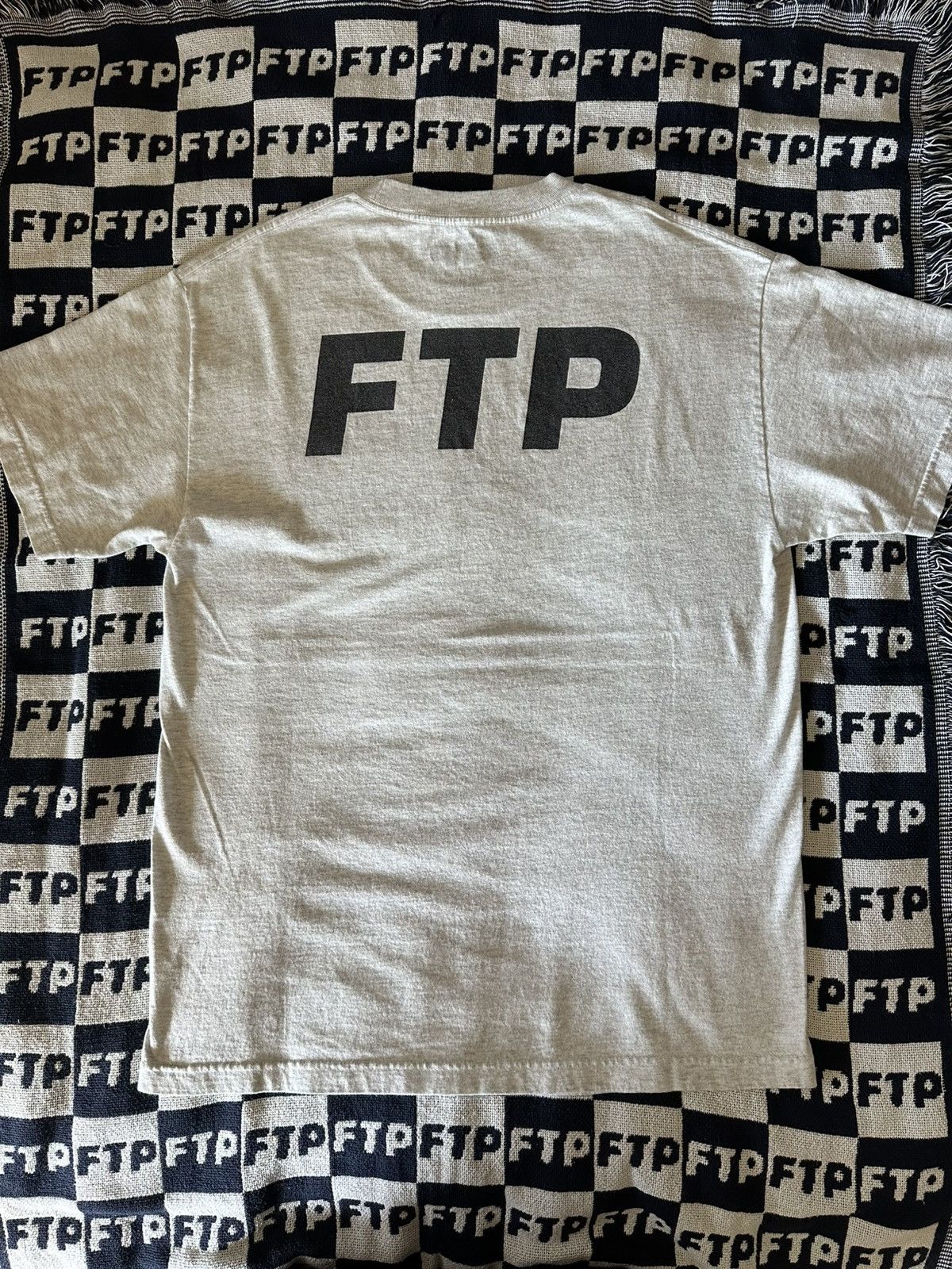 Fuck The Population FTP ASH LOGO TEE Size US L / EU 52-54 / 3 - 2 Thumbnail
