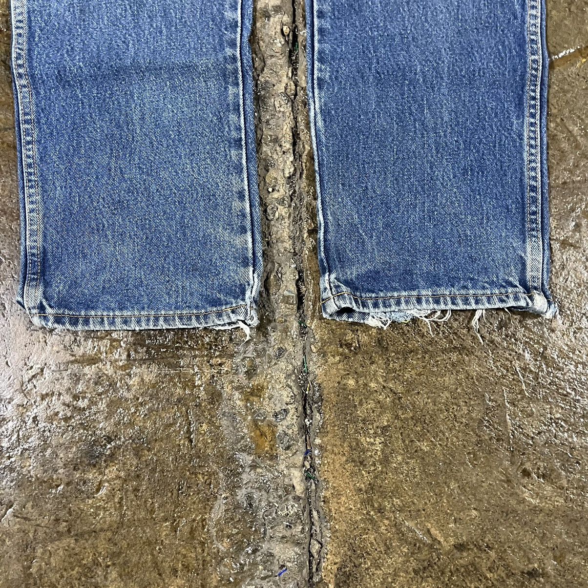 Carhartt × Dickies × Vintage Crazy Vintage Y2K Dickies Jeans Faded Workwear Skater Size US 34 / EU 50 - 4 Thumbnail