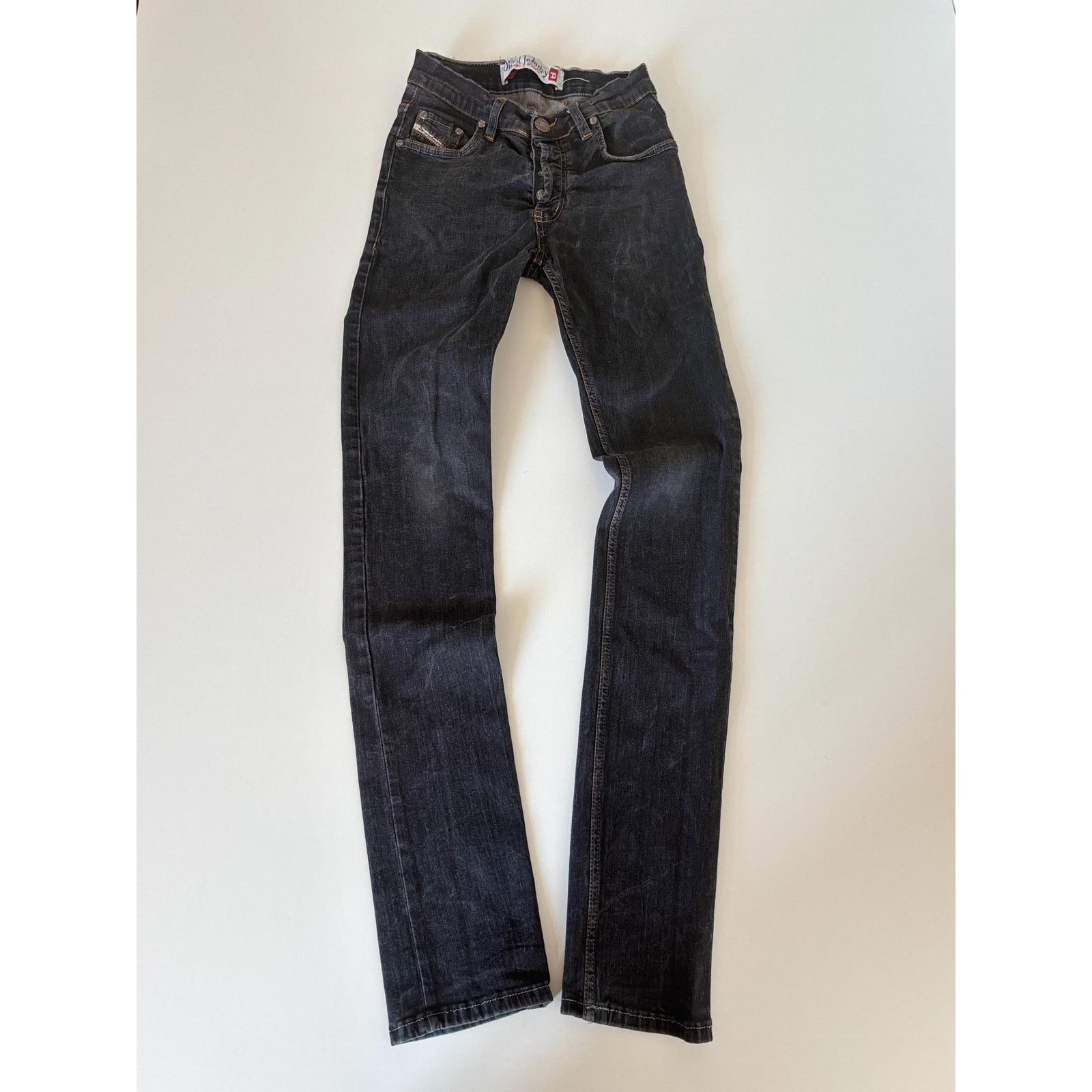Diesel Diesel Industry Jeans W31 Black Made in Italy Low Rise Y2K Size US 31 - 5 Thumbnail