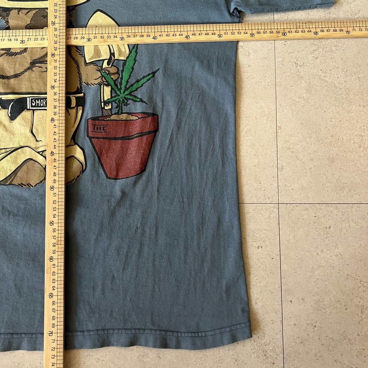Other Vintage 00s THC Graphic T Shirt Size US L / EU 52-54 / 3 - 10 Thumbnail