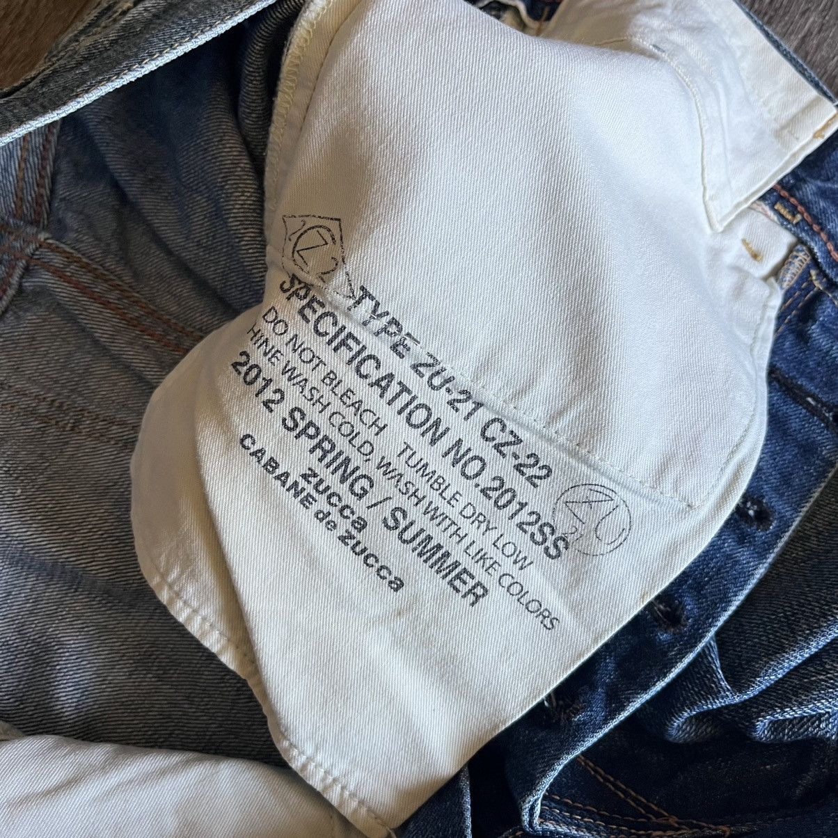 CABANE de ZUCCa Cabane de Zucca Archive S/S 12 Pocket Selvedge Denim Jeans Size US 31 - 14 Thumbnail