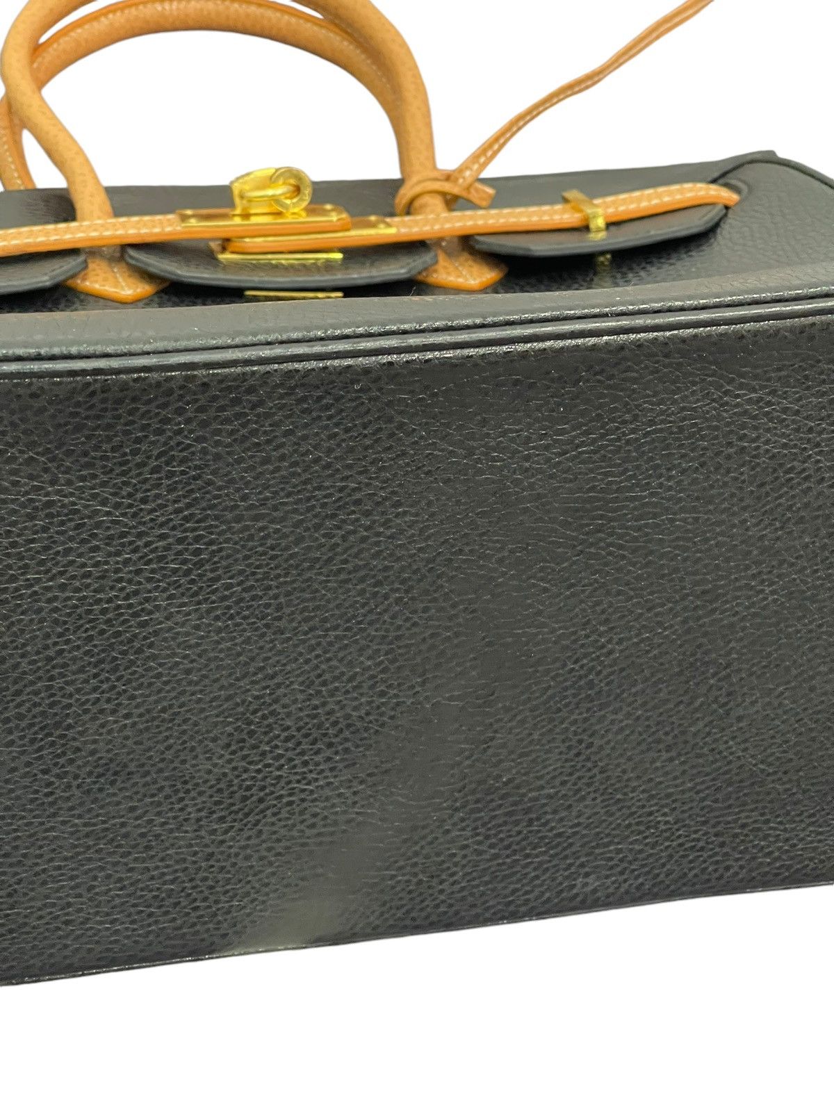 Genuine Leather Birkin Bag Leather Vintage Unknown Custom 1🟩1 Size ONE SIZE - 8 Thumbnail