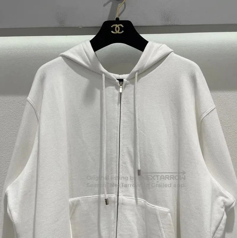 Chanel Chanel Women's White Hooded Jacket L Size . Size L / US 10 / IT 46 - 4 Thumbnail