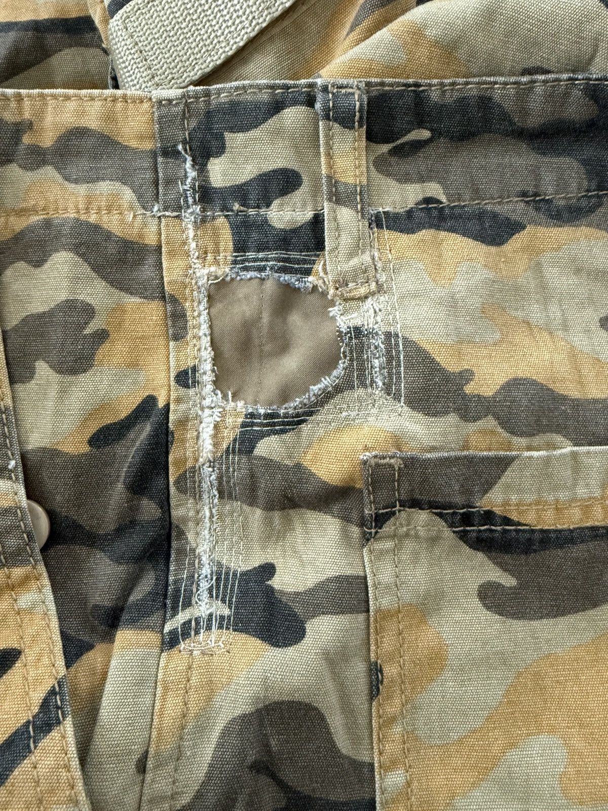 Marithe + Francois Girbaud MFG CAMOUFLAGE SHORTS CARGO STYLE Size US 36 / EU 52 - 5 Thumbnail