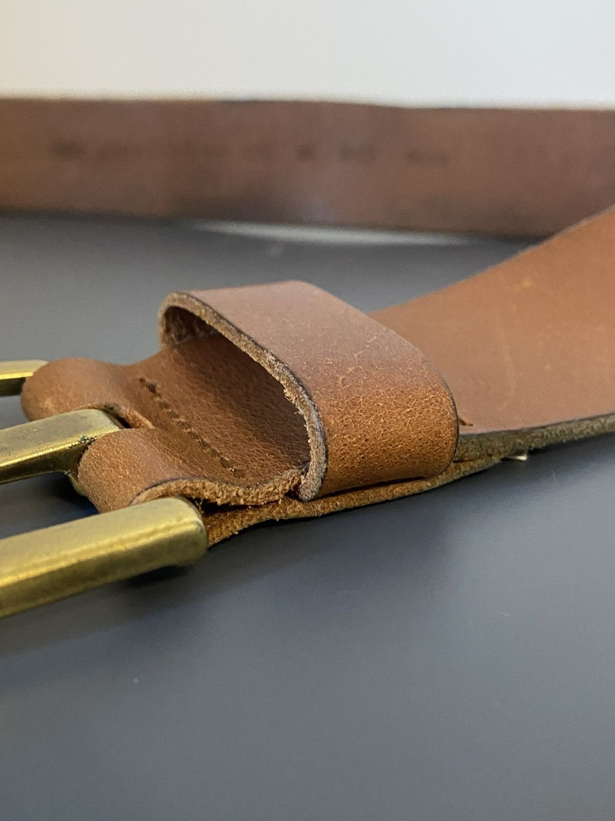 Diesel 🔥 VINTAGE 2000s DIESEL Y2K RARE RETRO BROWN LEATHER BELT🔥 Size ONE SIZE - 8 Thumbnail