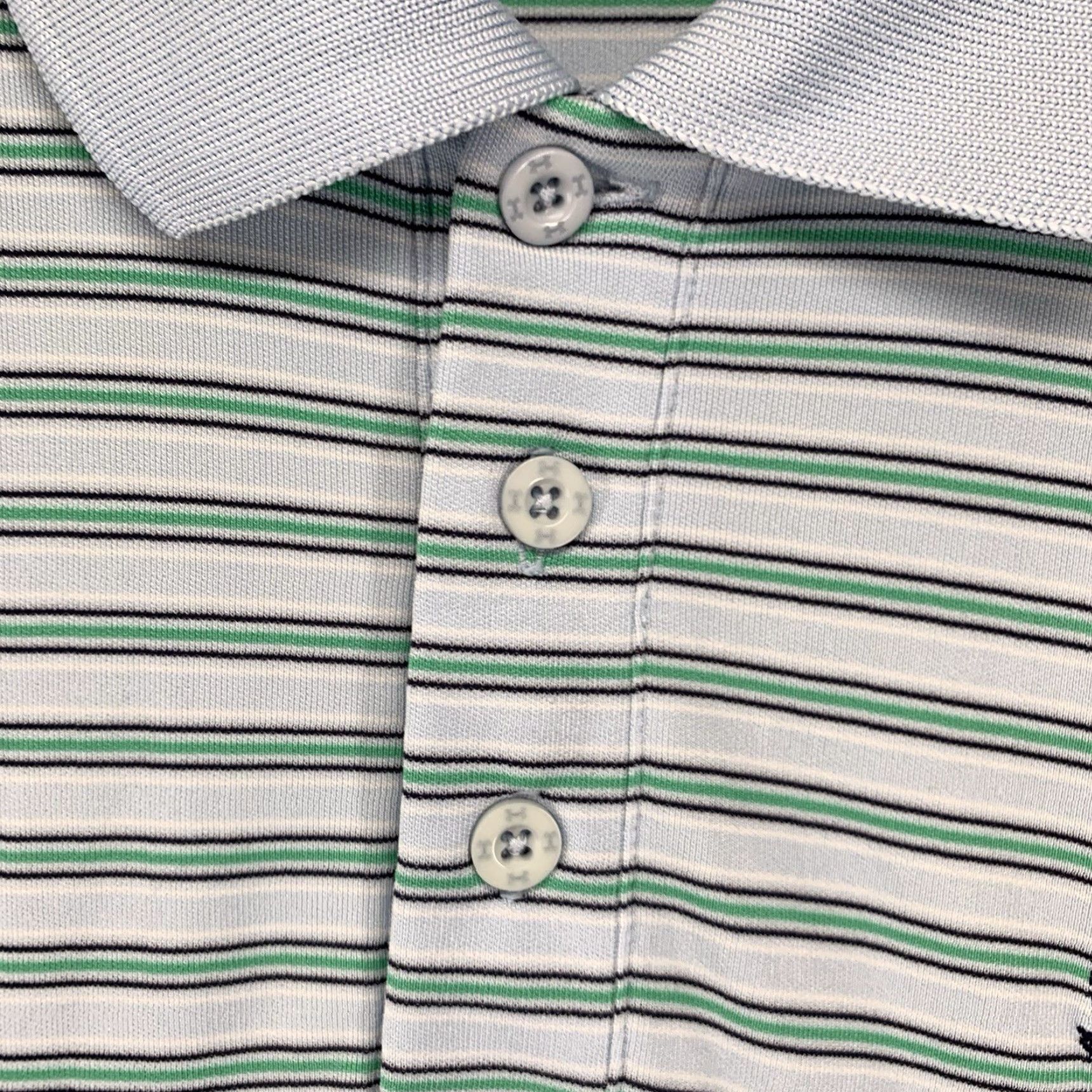 Under Armour Under Armour Polo Shirt XL Blue Green Waikoloa Logo Golf Short Sleeve Mens Size US XL / EU 56 / 4 - 7 Thumbnail