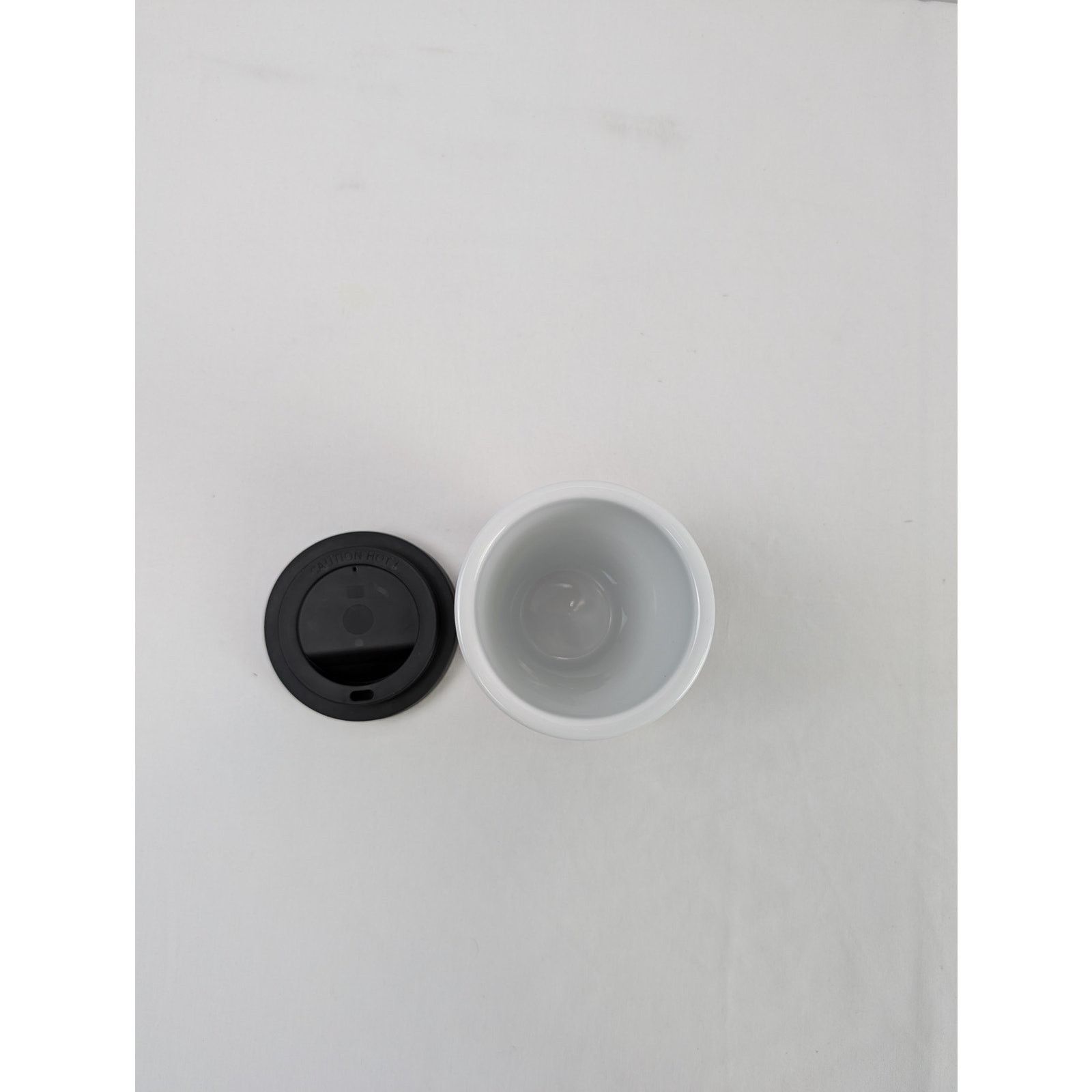 Balenciaga o1rshd1 Q:4/ Size: OS / Miami Porcelain Coffee Cup Mug Black Size ONE SIZE - 5 Thumbnail