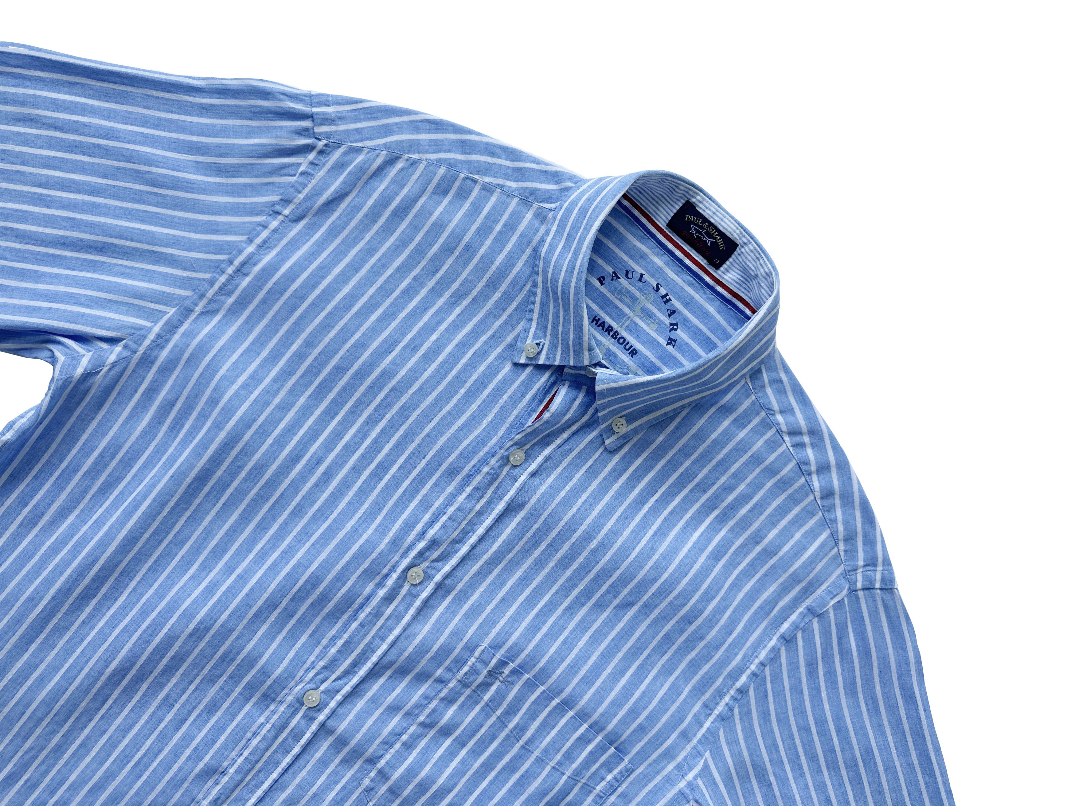 Paul & Shark Paul & Shark blue striped shirt Size US M / EU 48-50 / 2 - 1 Thumbnail