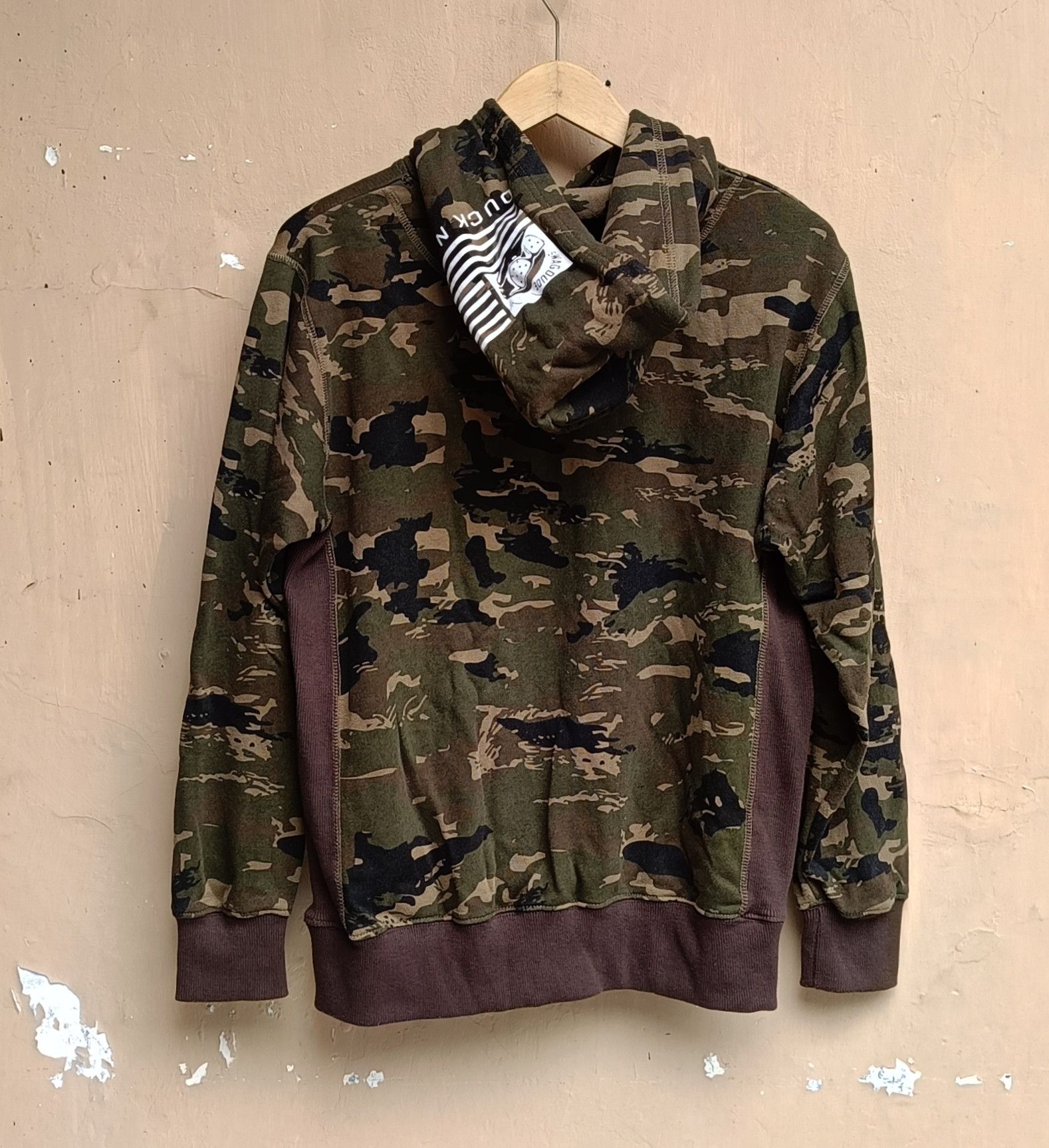 Japanese Brand B one soul camouflage hoodie duck nation Size US M / EU 48-50 / 2 - 4 Thumbnail