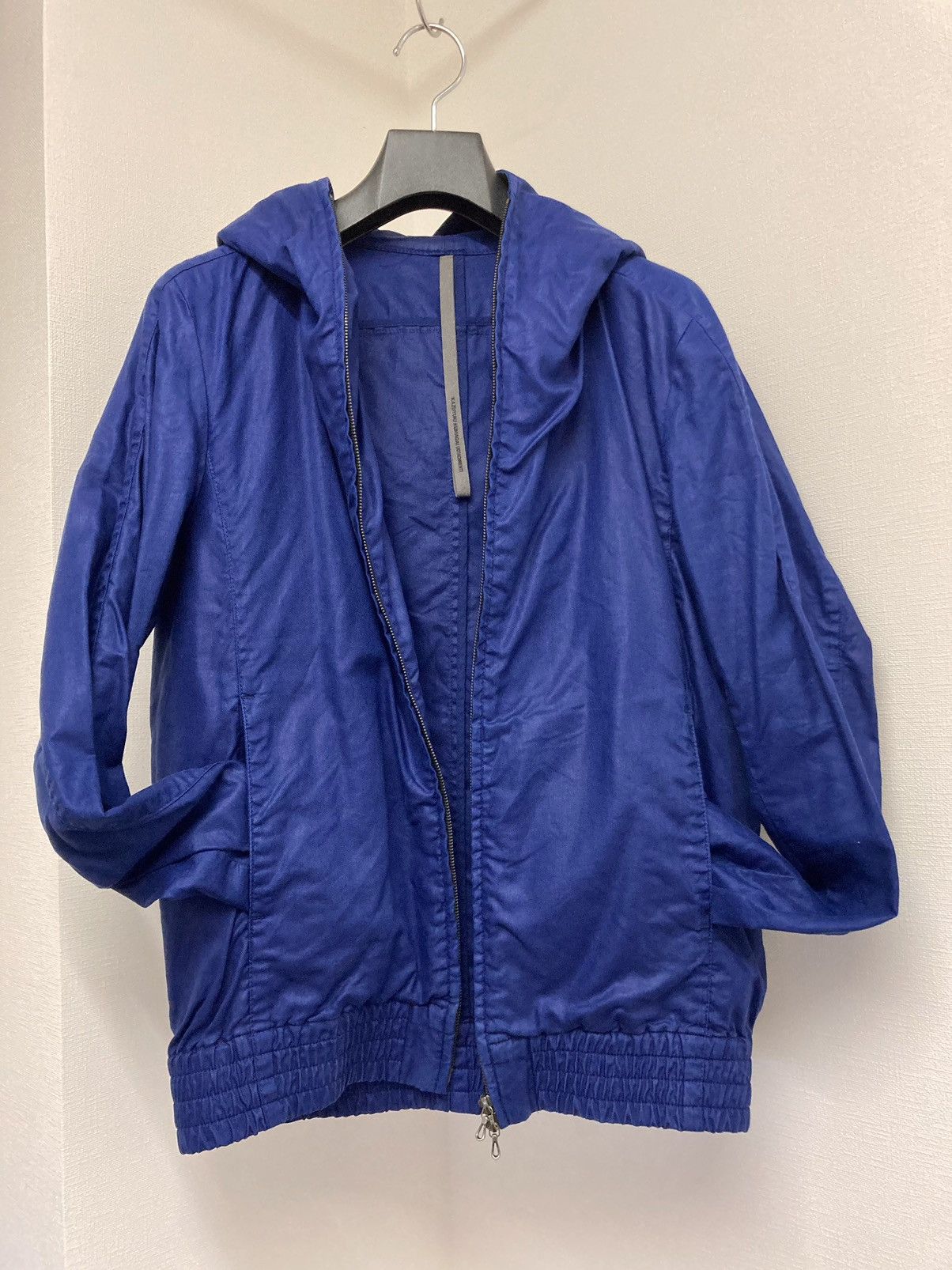 Attachment × Japanese Brand × Kazuyuki Kumagai Attachment KAZUYUKI KUMAGAI Tencel Zip-Up Hoodie ink blue Size US M / EU 48-50 / 2 - 16 Thumbnail