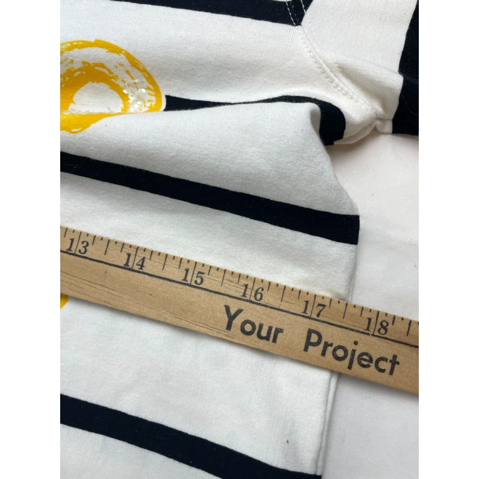 Vintage Susan Graver Sweatshirt Women's Size XXS Black Cream Stripe Hoodie Anchor Print Size XXS / US 00 / IT 34 - 5 Thumbnail