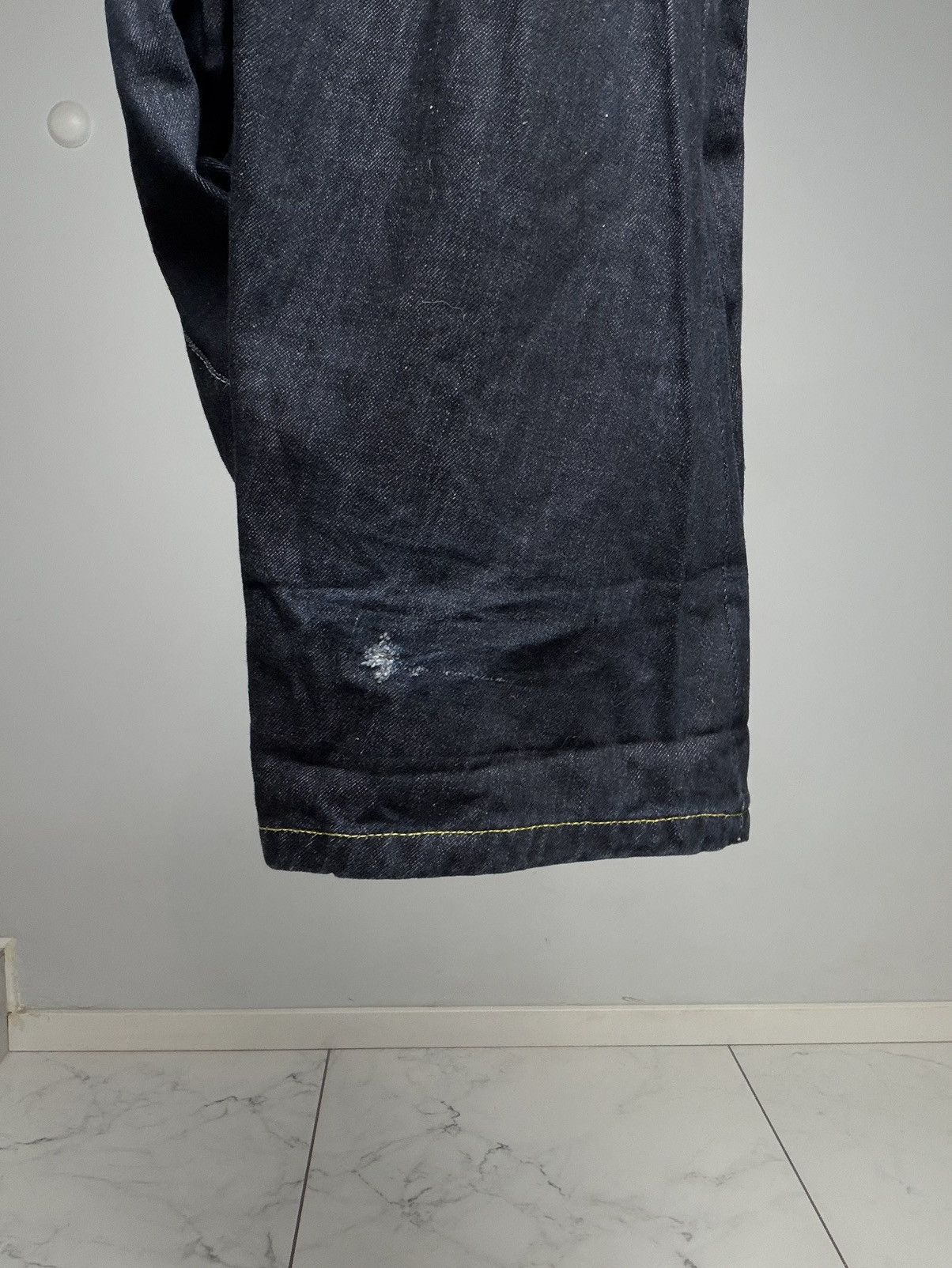 Vintage Wax Action Jeans La Famiglia Hammer PrintLogo Y2k Streetwear Size US 36 / EU 52 - 14 Thumbnail