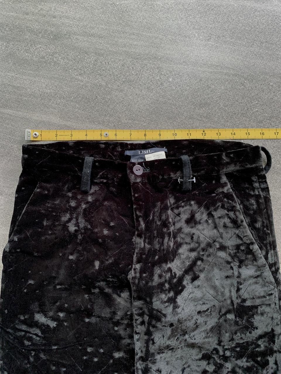 Yohji Yamamoto Velvet Patterned Trousers Size US 29 - 10 Thumbnail