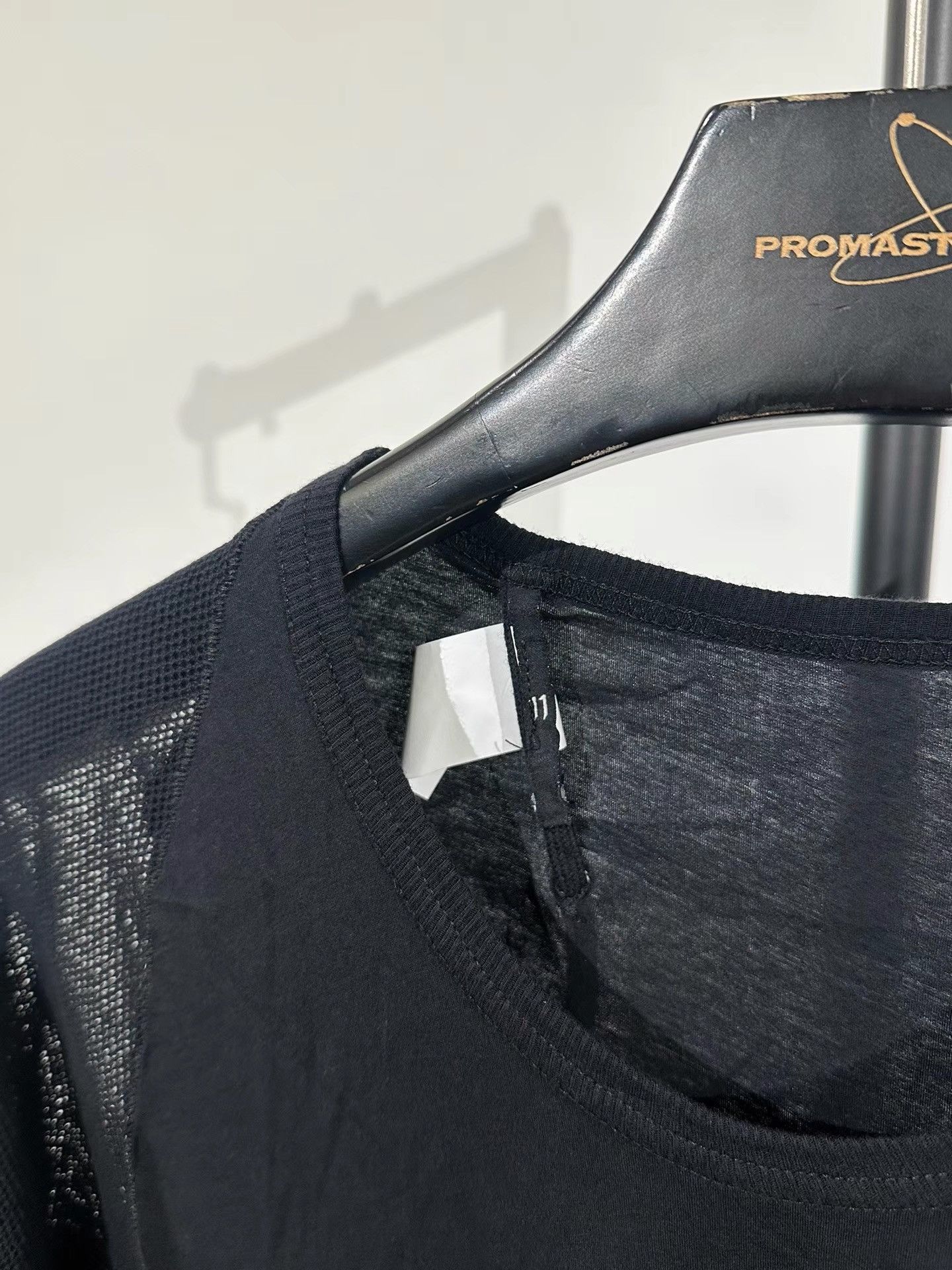 11 By Boris Bidjan Saberi 11by BBS TS2 Sheer Insert Print T-Shirt K35 Size US L / EU 52-54 / 3 - 5 Thumbnail