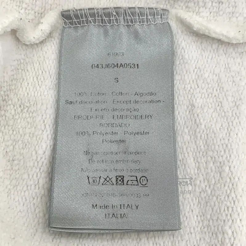 Dior Dior Women's White Cotton Sweatshirt . Size S / US 4 / IT 40 - 7 Thumbnail