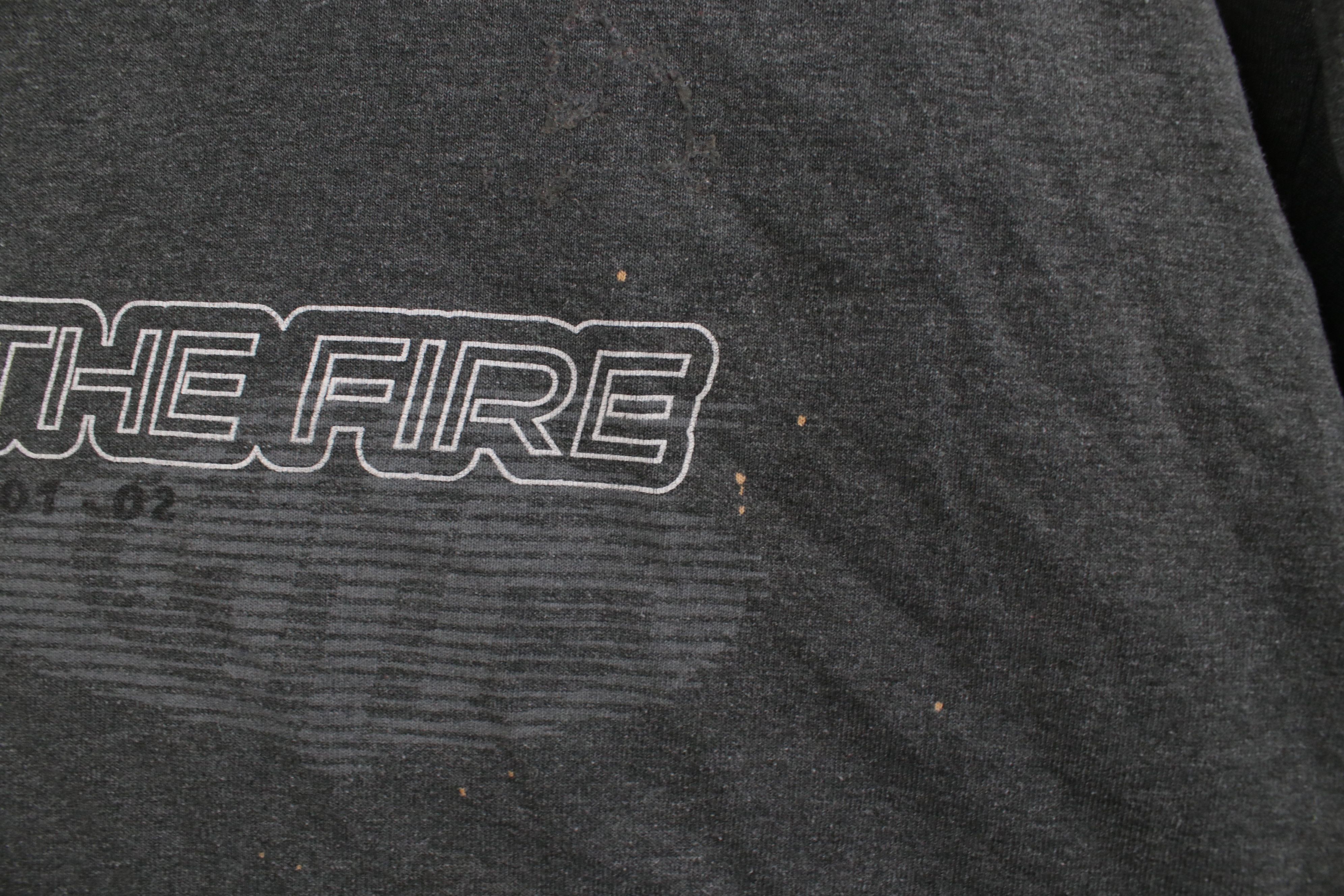 Vintage Vintage Y2K 2001 2002 Tour Fire Ministry Christian T-Shirt Size US XL / EU 56 / 4 - 5 Thumbnail