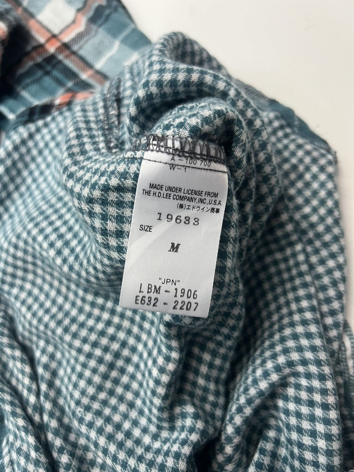 Lee VINTAGE LEE SPORTWEAR UNION MADE PEARL SNAP BUTTON FLANNEL Size US S / EU 44-46 / 1 - 8 Thumbnail