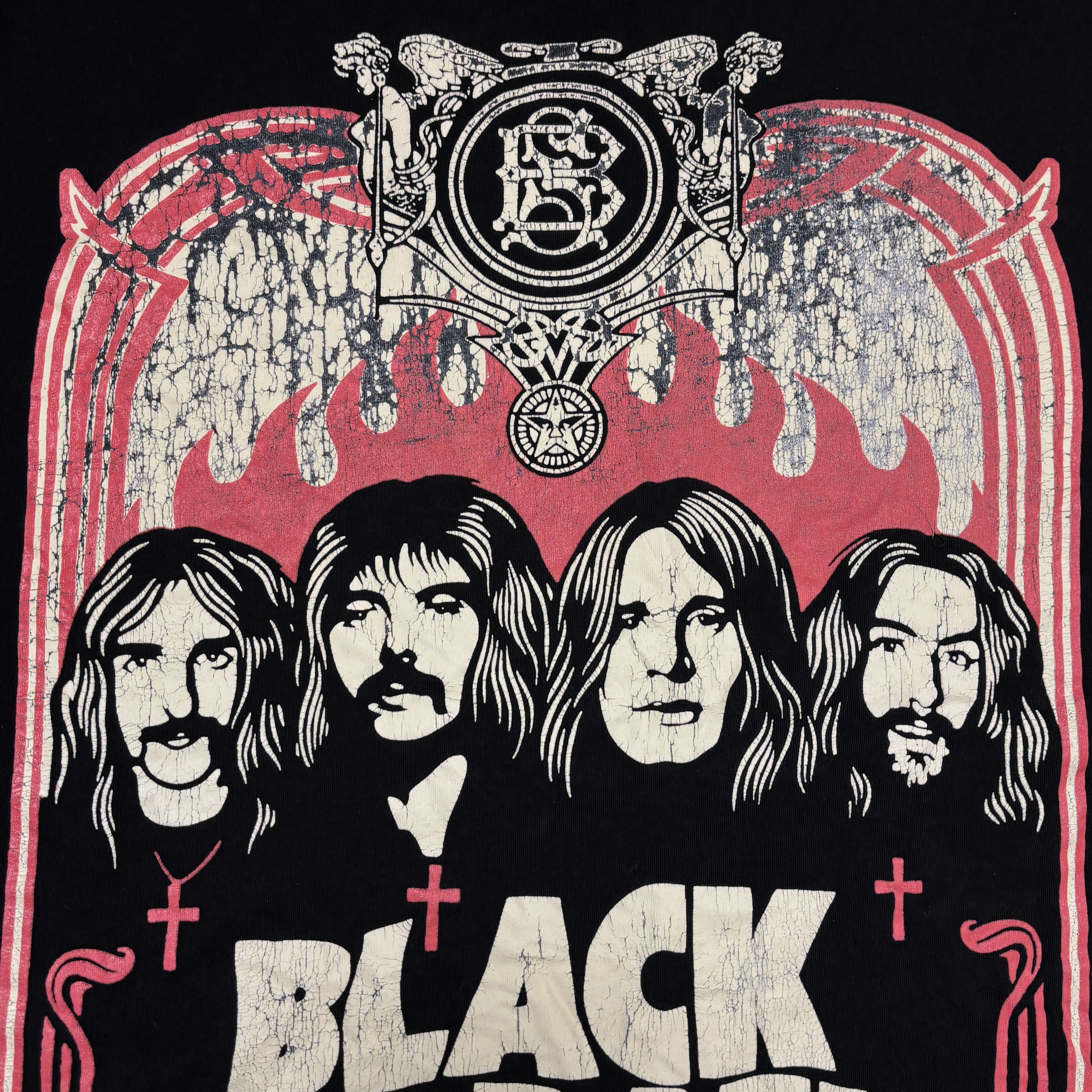 Band Tees Black Sabbath Shirt Tour Metal Band Tee Ozzy Osbourne Size US XXL / EU 58 / 5 - 4 Thumbnail