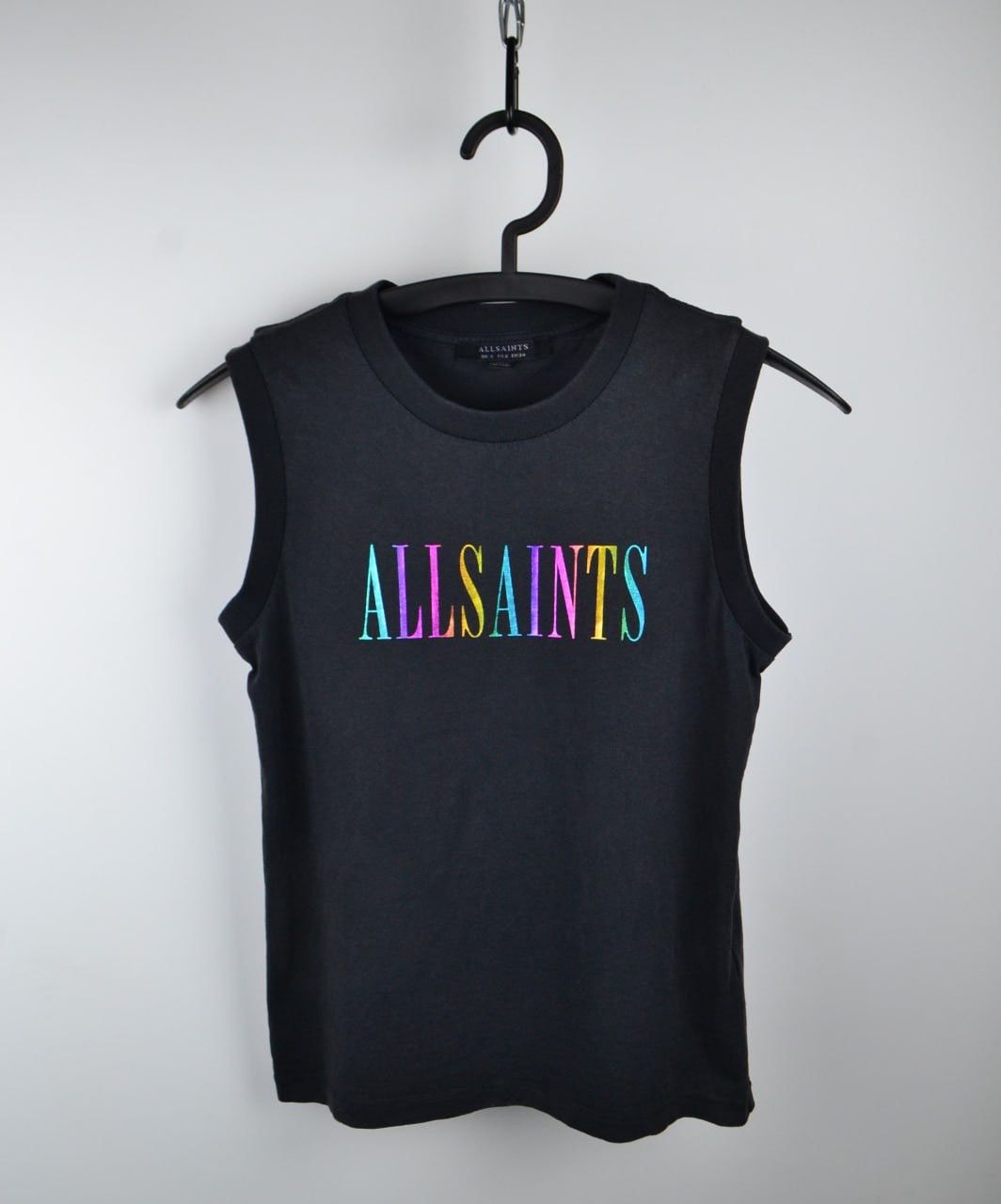 Allsaints AllSaints Short sleeve T-shirt Undershirt Dark gray Women's Size XS / US 0-2 / IT 36-38 - 2 Thumbnail