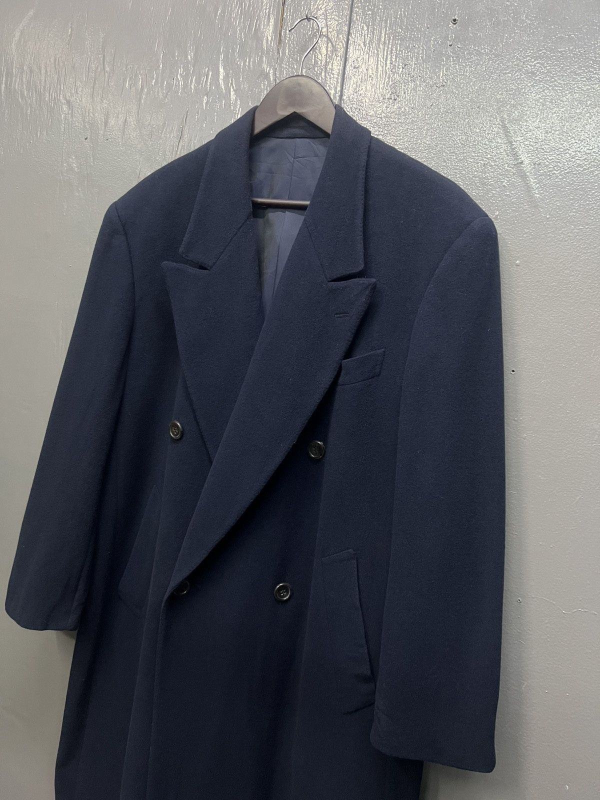 Lanvin Lanvin Paris Wool Long Coat Double Breast Size US XL / EU 56 / 4 - 6 Thumbnail