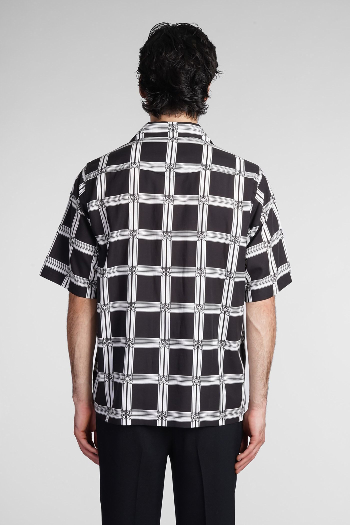 Needles o1y0225 Checked Shirt in Black/White Size US XS / EU 42 / 0 - 6 Thumbnail