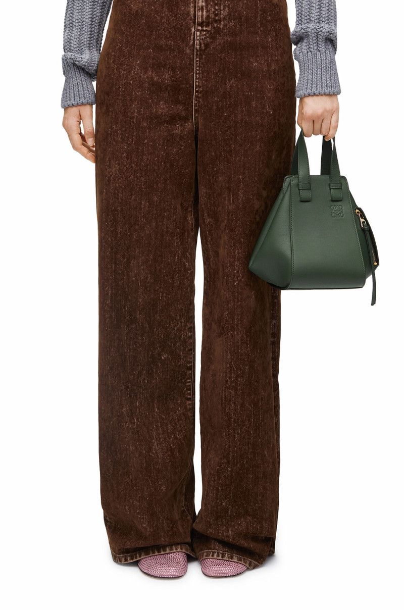 Loewe o1in1g0426 Size: OS / Compact Hammock Bag in Bottle Green Size ONE SIZE - 2 Thumbnail