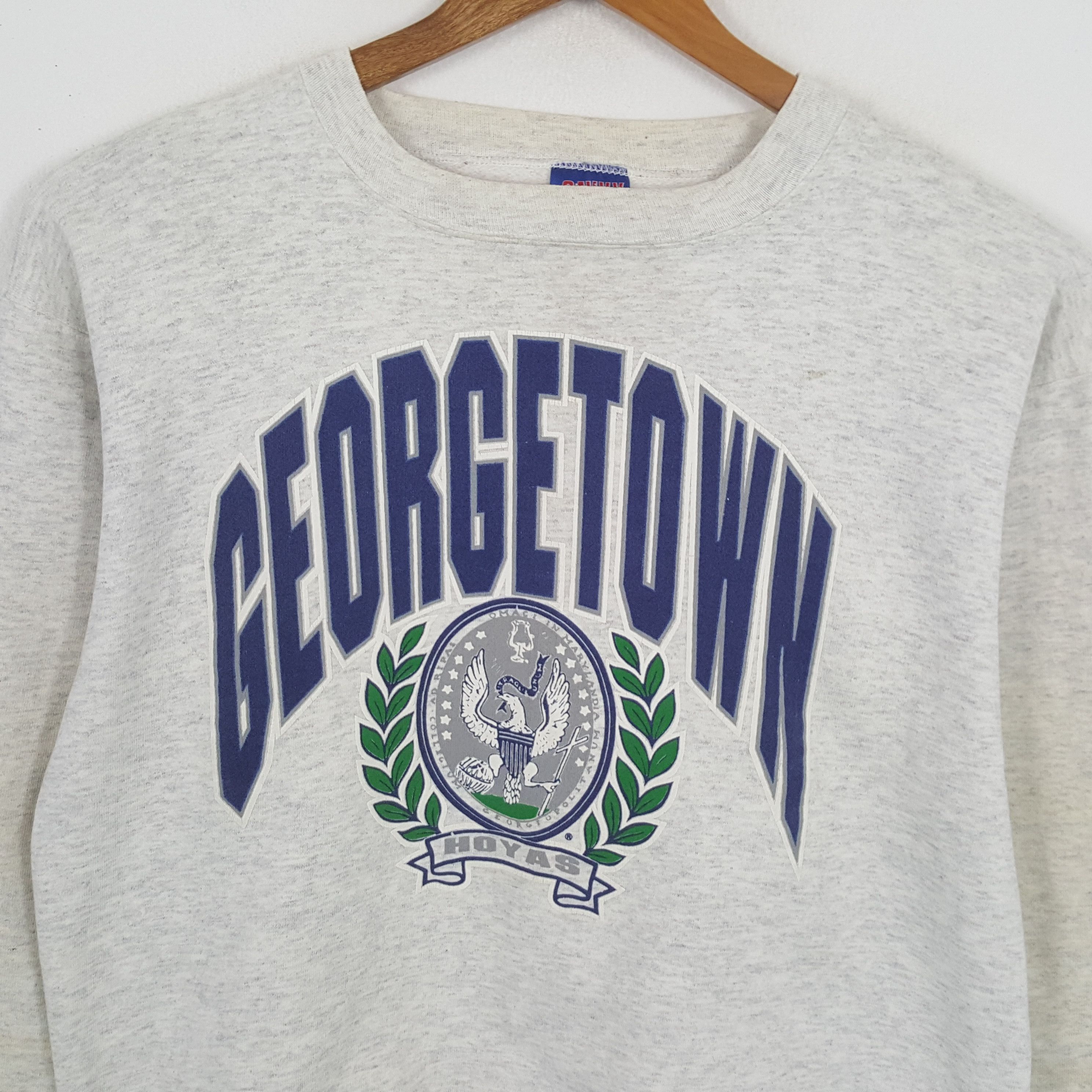 NBA × Vintage Vintage GEORGETOWN HOYAS American Basketball NBA Sweatshirts Size US L / EU 52-54 / 3 - 2 Thumbnail
