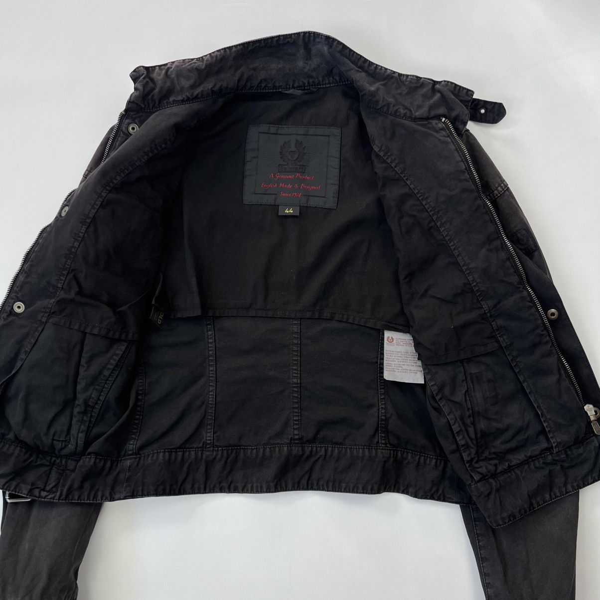 Belstaff × Vintage Belstaff Gold Label vintage Gangster cropped jacket Size S / US 4 / IT 40 - 7 Thumbnail