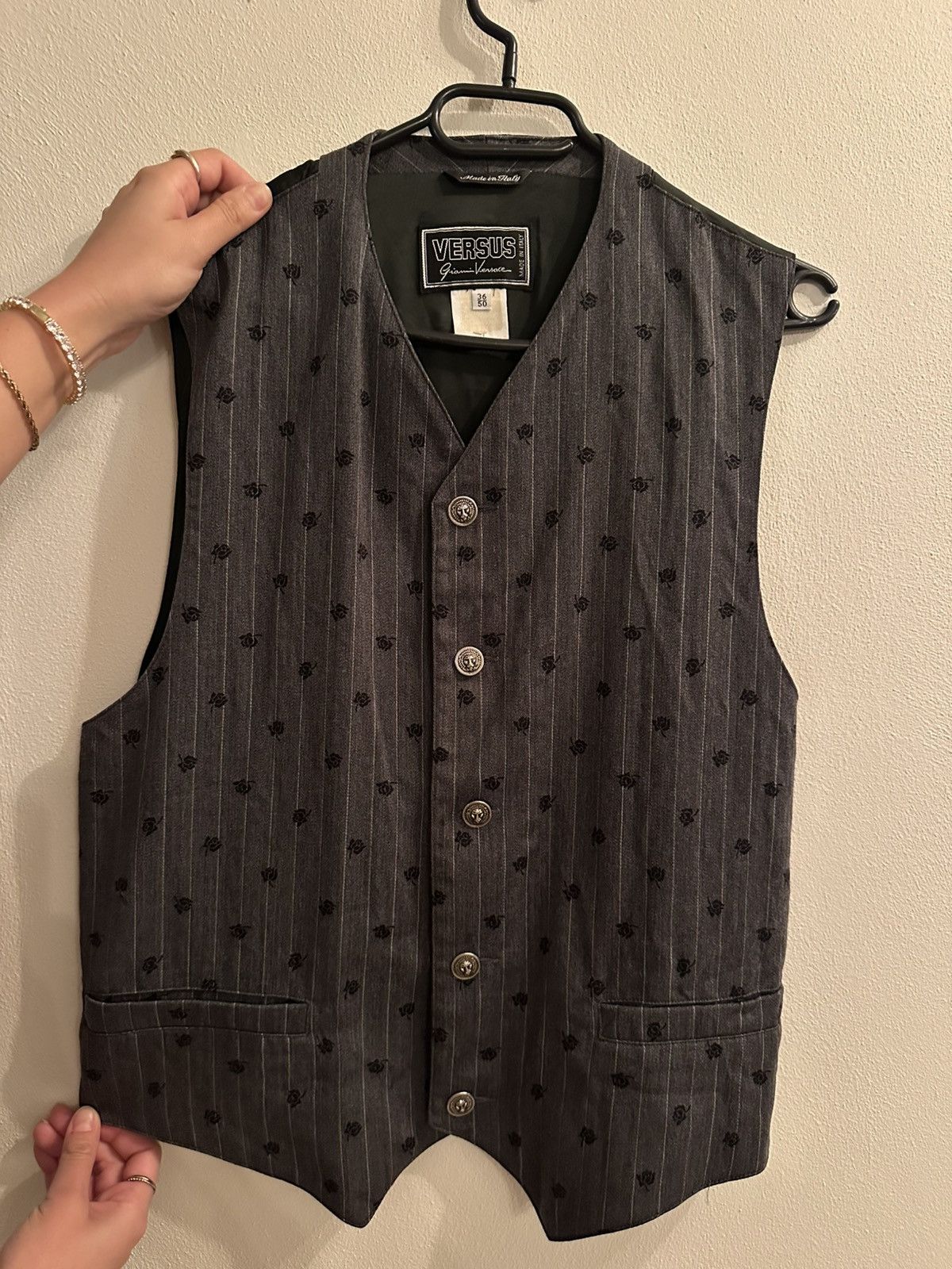 Versus Versace Vintage Versus Gianni Versace suit – Medusa details - Unique Size 40R - 3 Thumbnail