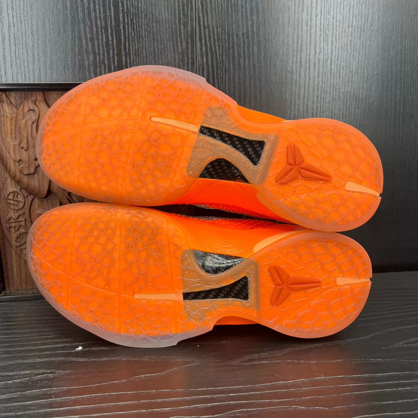 Nike Nike Zoom KD 6 Orange Silver 42.5 Like New Size US 9 / EU 42 - 6 Thumbnail