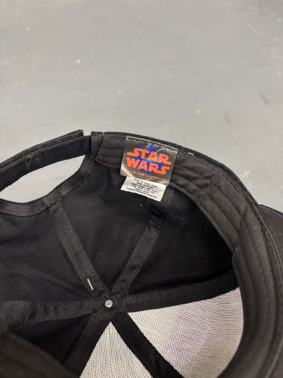 Star Wars × Vintage Vintage 1996 Star Wars Dark Vader hat Size ONE SIZE - 5 Thumbnail