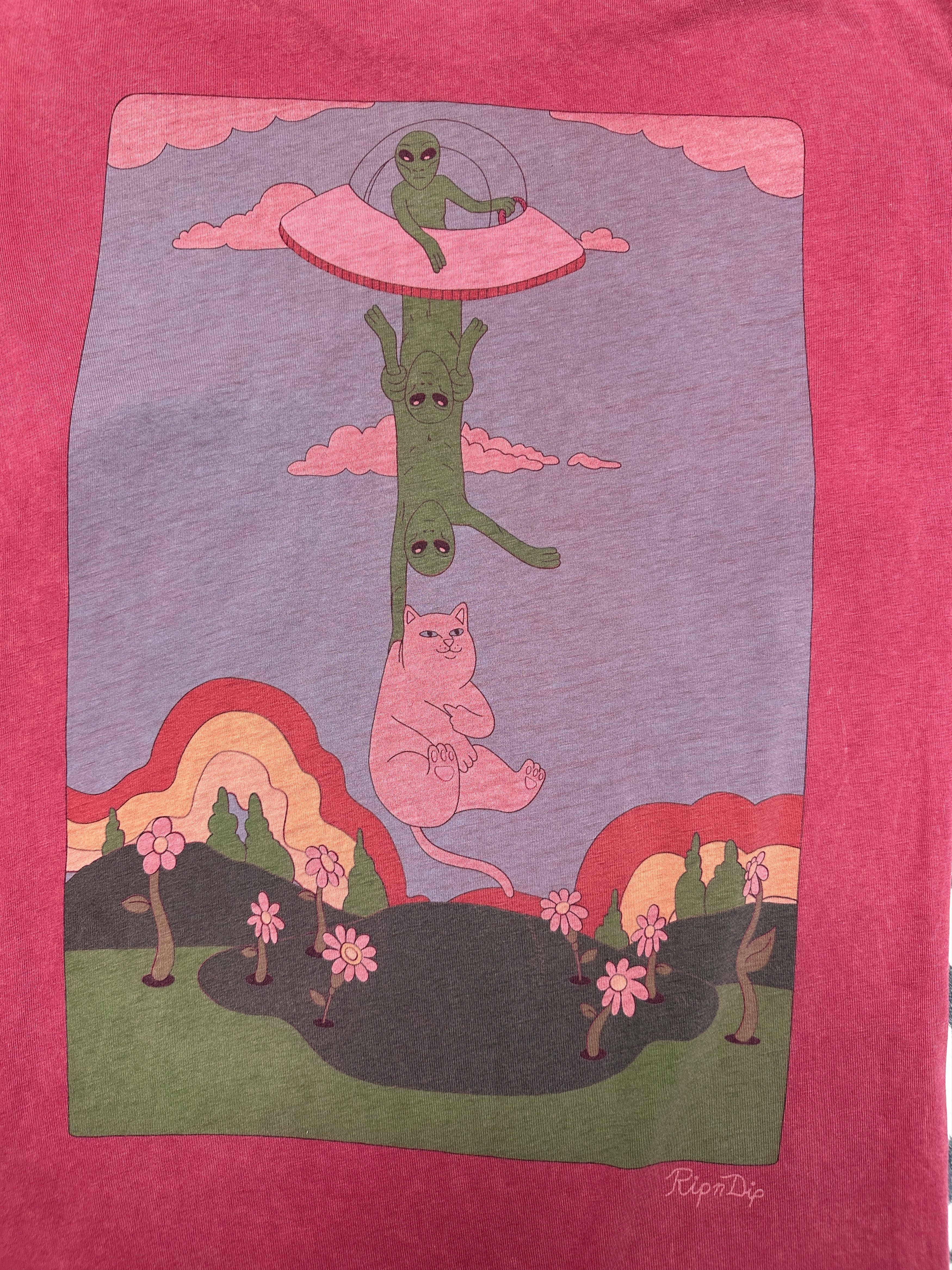 RIPNDIP RIPNDIP Mens Crew Neck T-Shirt Size US M / EU 48-50 / 2 - 2 Thumbnail