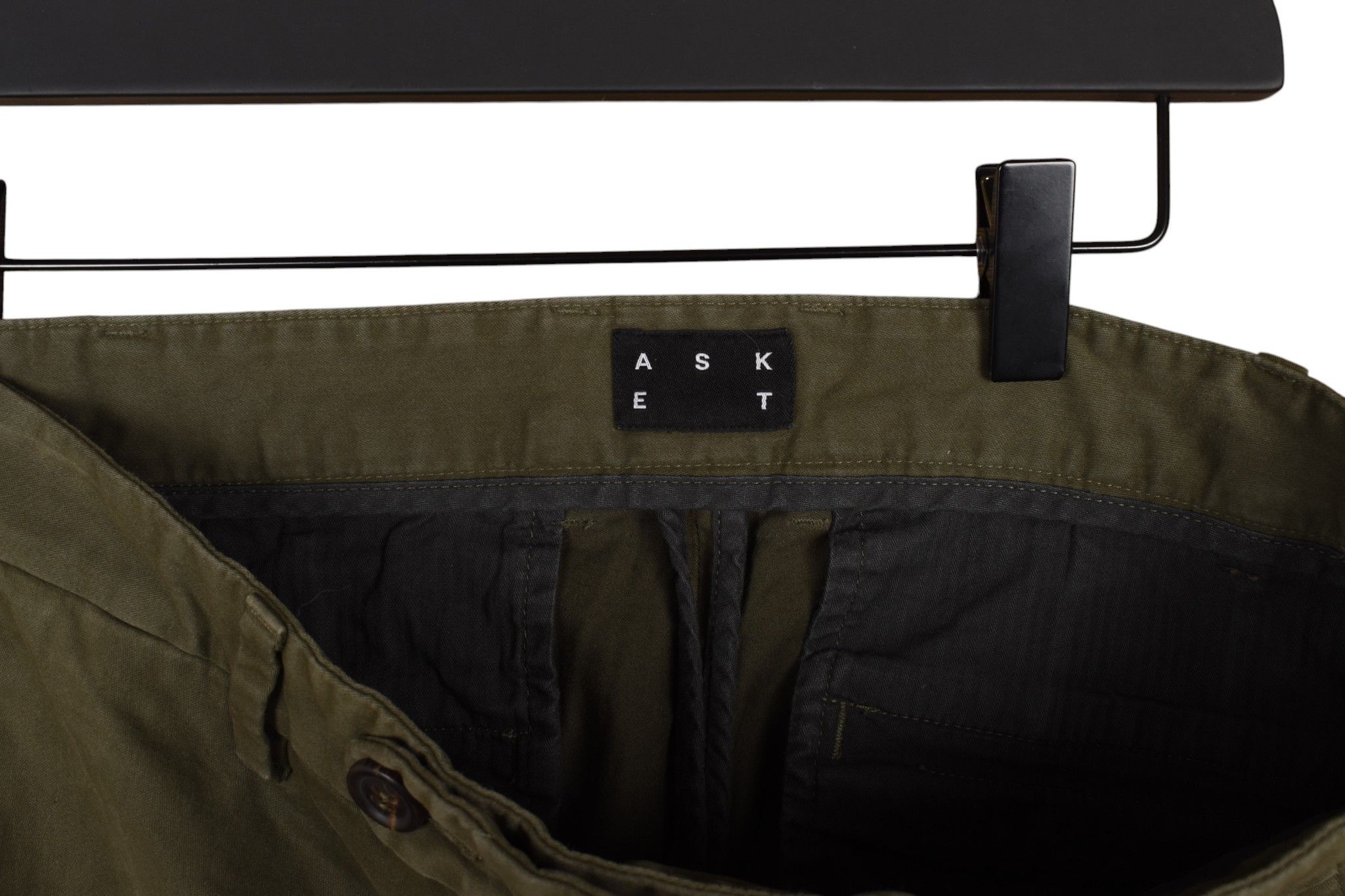 Asket ASKET Men Khaki Chino Pants Trousers Size 30/32 Regular Size US 30 / EU 46 - 5 Thumbnail