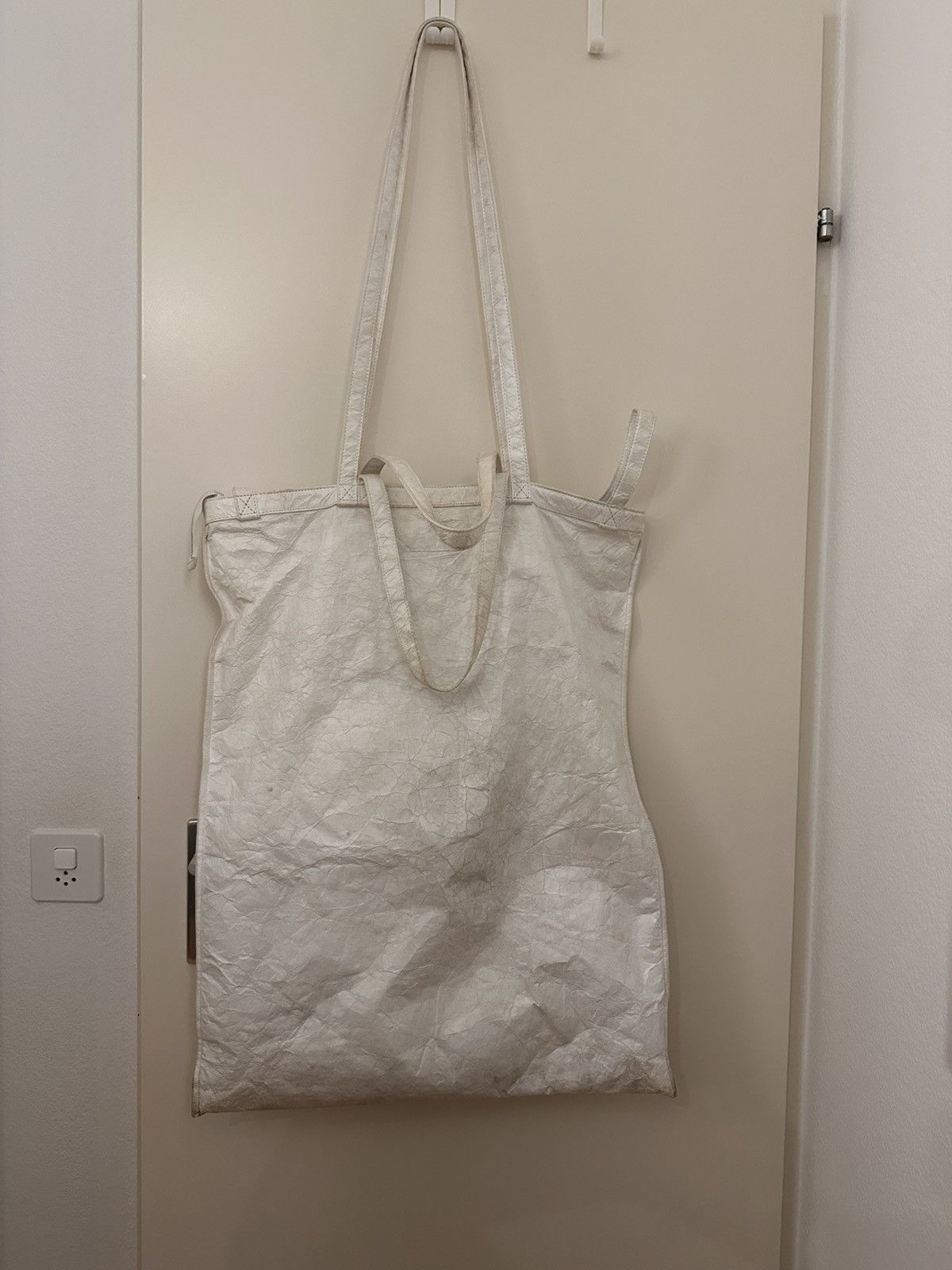 MM6 MM6 XXL Crinkle Tote Bag Size ONE SIZE - 3 Thumbnail