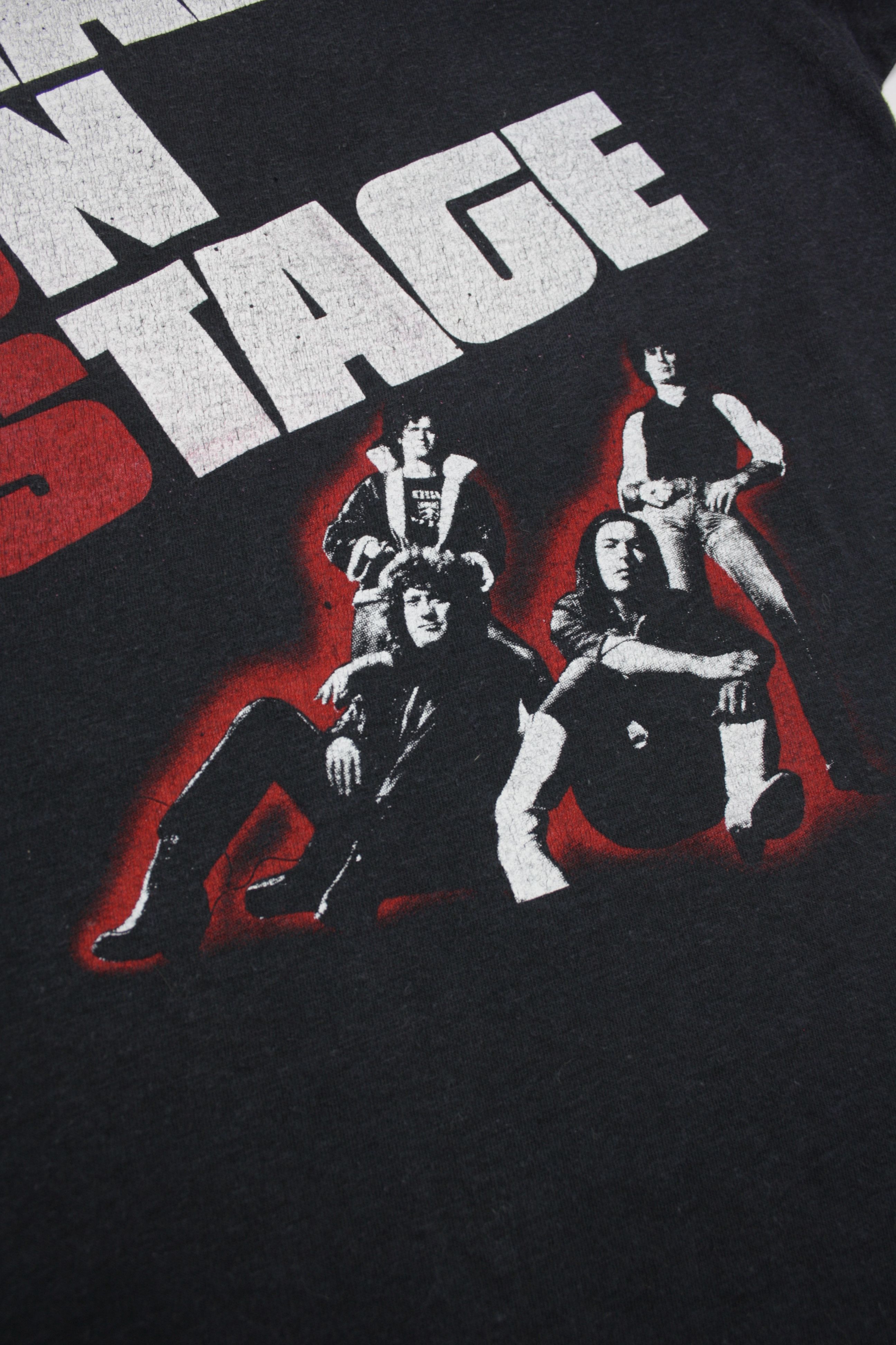 Band Tees × Vintage Slade On Stage 1982 Album Promo Christmas Tour T-Shirt Size L / US 10 / IT 46 - 7 Thumbnail