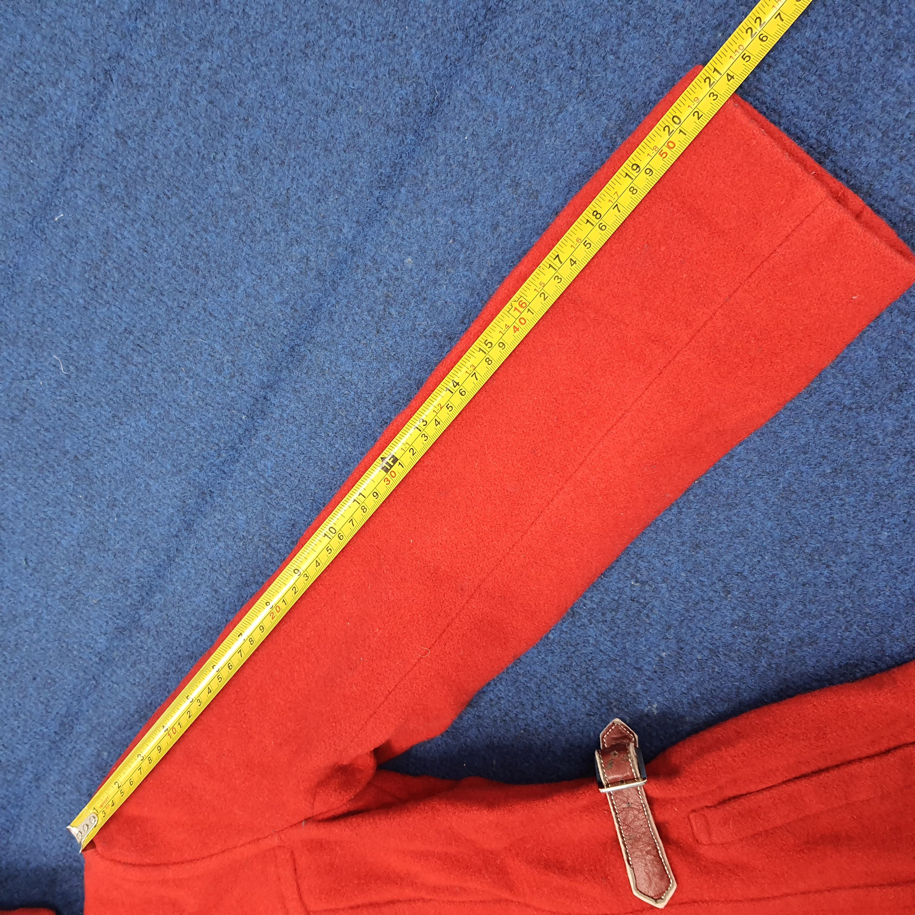 Burberry Burberry London Blue Label Red Wool Hooded Jacket C298N12 Size XS / US 0-2 / IT 36-38 - 13 Thumbnail
